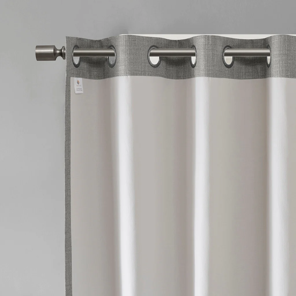 Printed Heathered Blackout Window Patio Panel