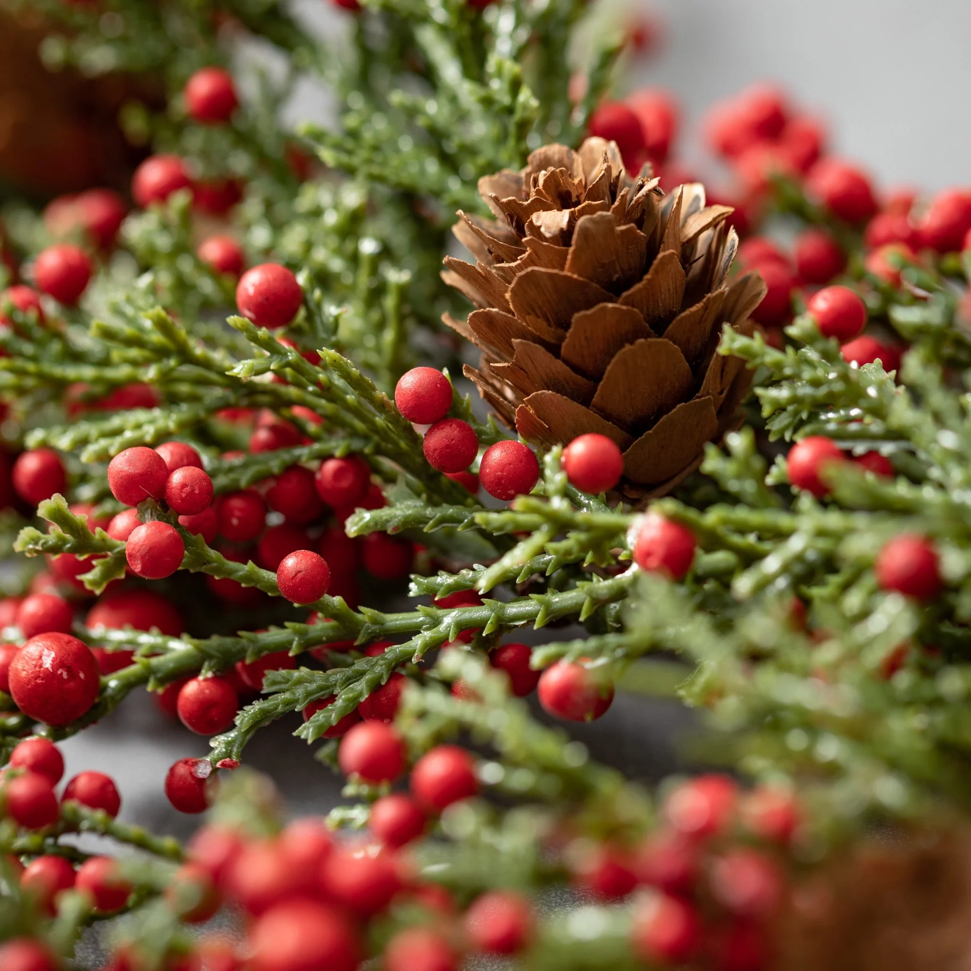 Artificial Cedar Berry Garland Multicolor 60