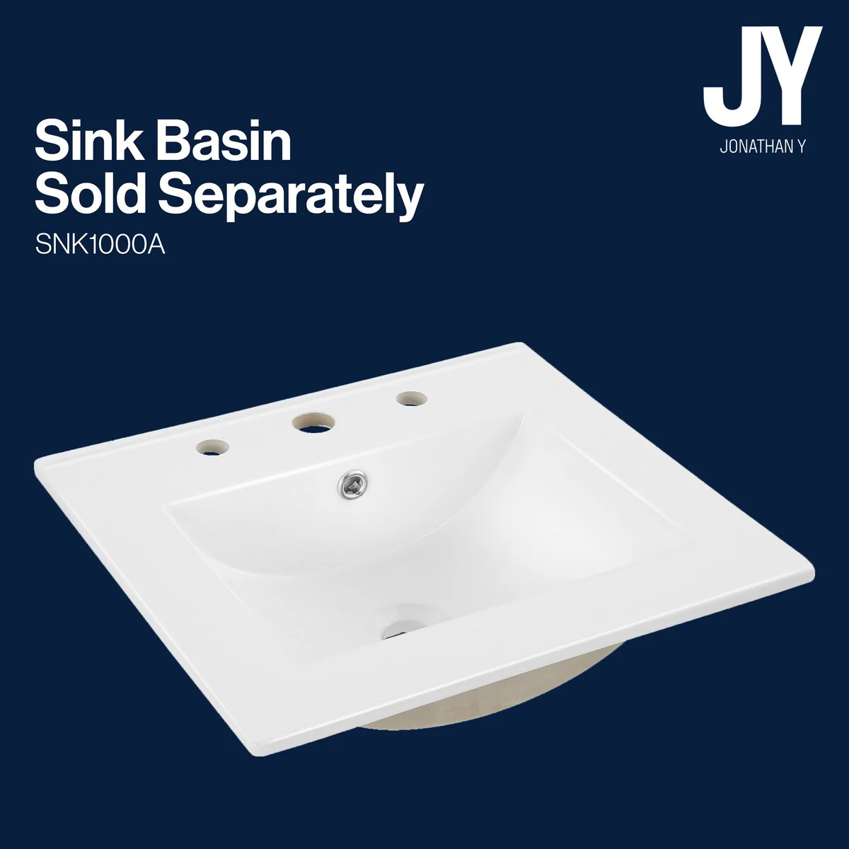 Ancillary Rattan Modern Farmhouse 2-Shelf Bath Vanity Cabinet Only (Sink Basin not Included), by JONATHAN Y