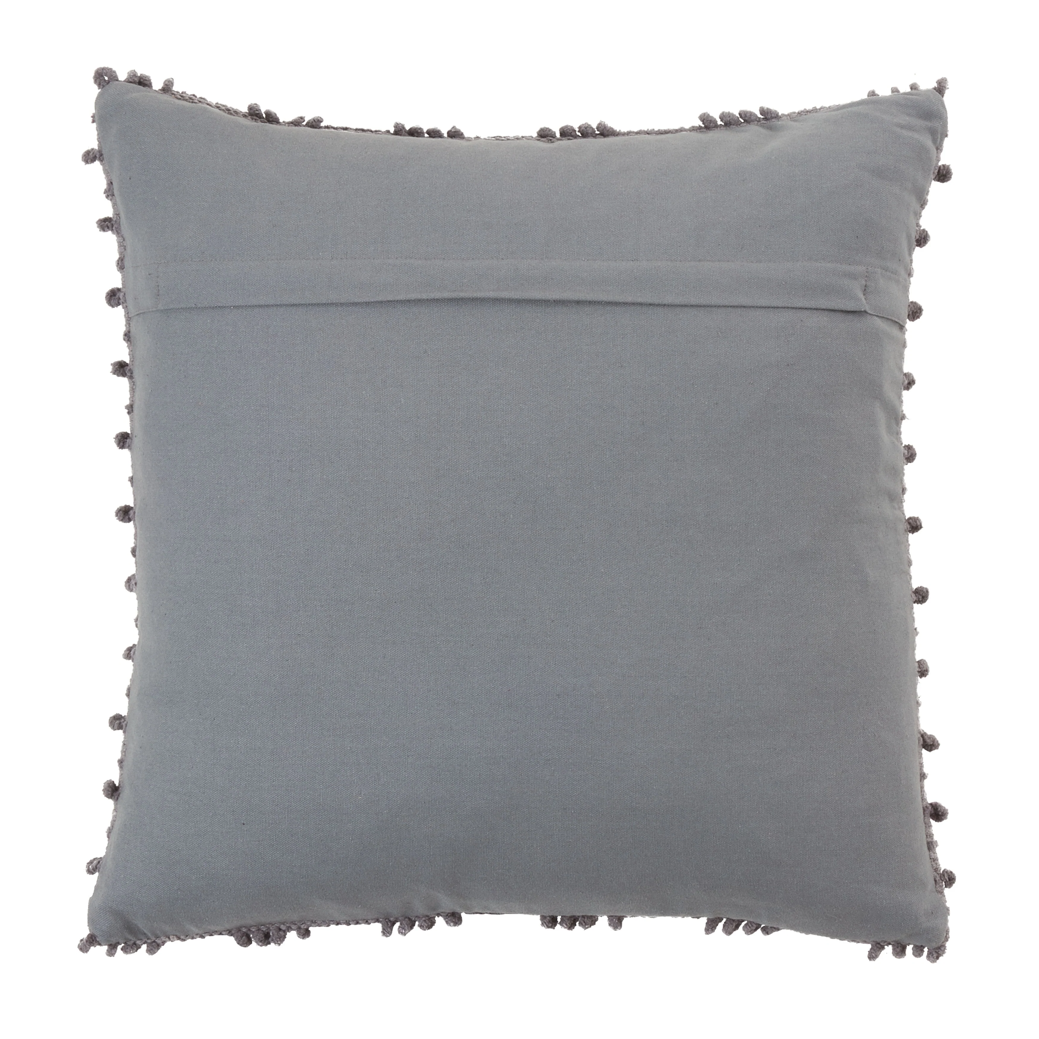 Nubby Design Down Filled Throw Pillow