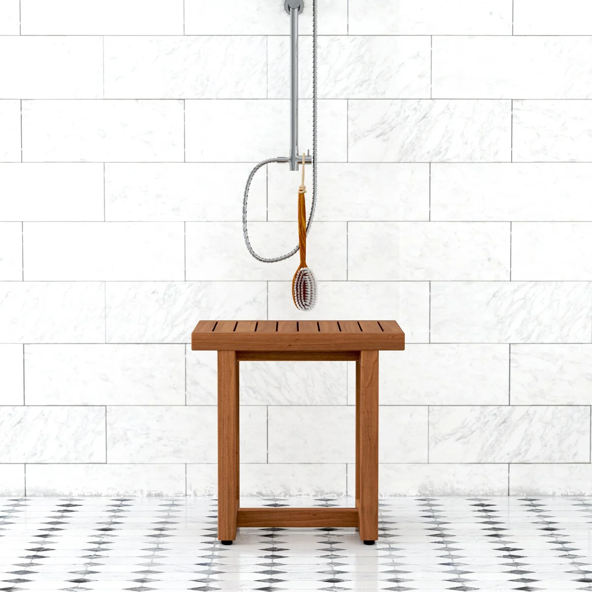 The Original Spa Teak Shower Bench