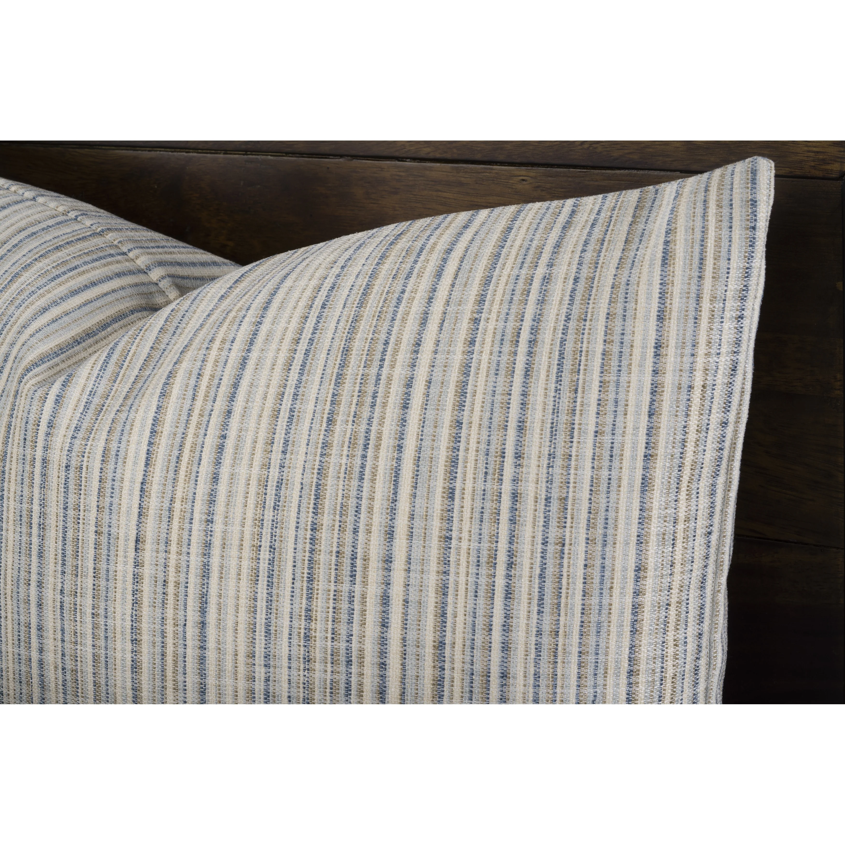 Ernest Hemingway Sandpiper Stripe Ocean Designer Throw Pillow