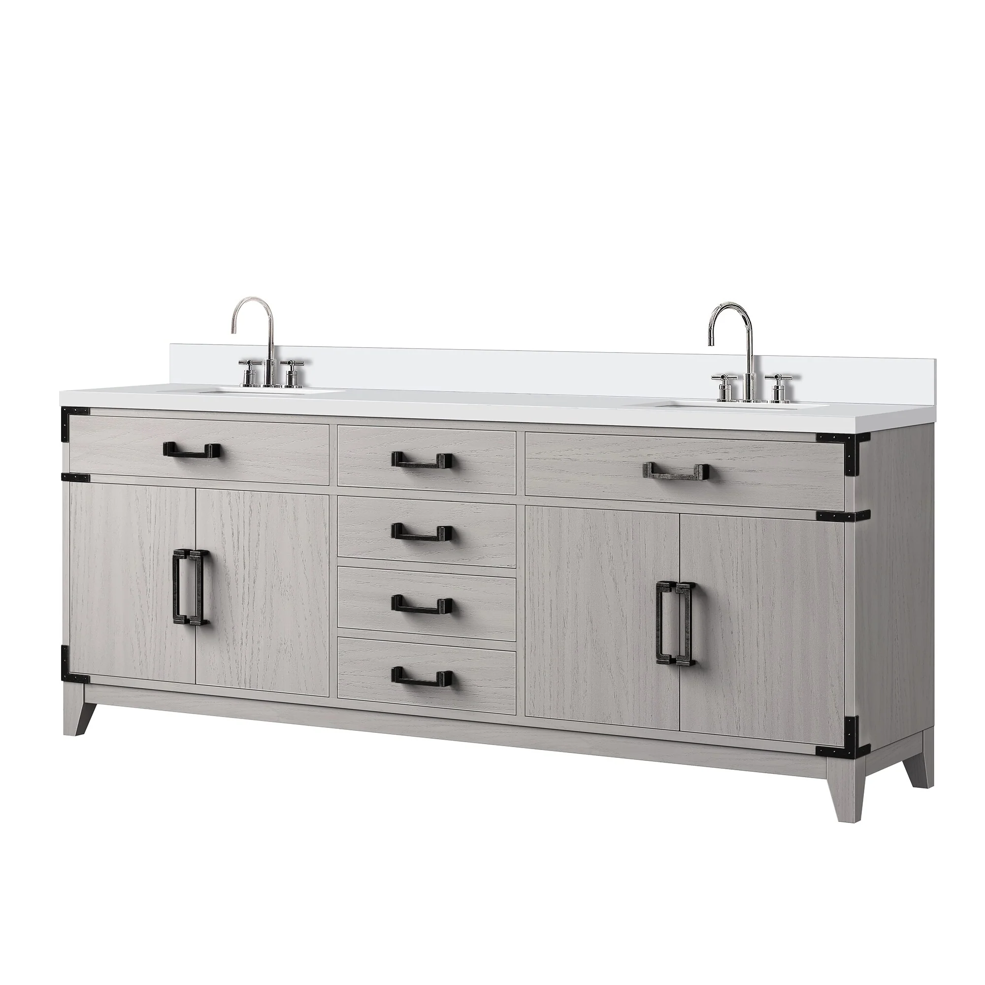 Laurel Bath Vanity Quartz Top, Sink and Faucet
