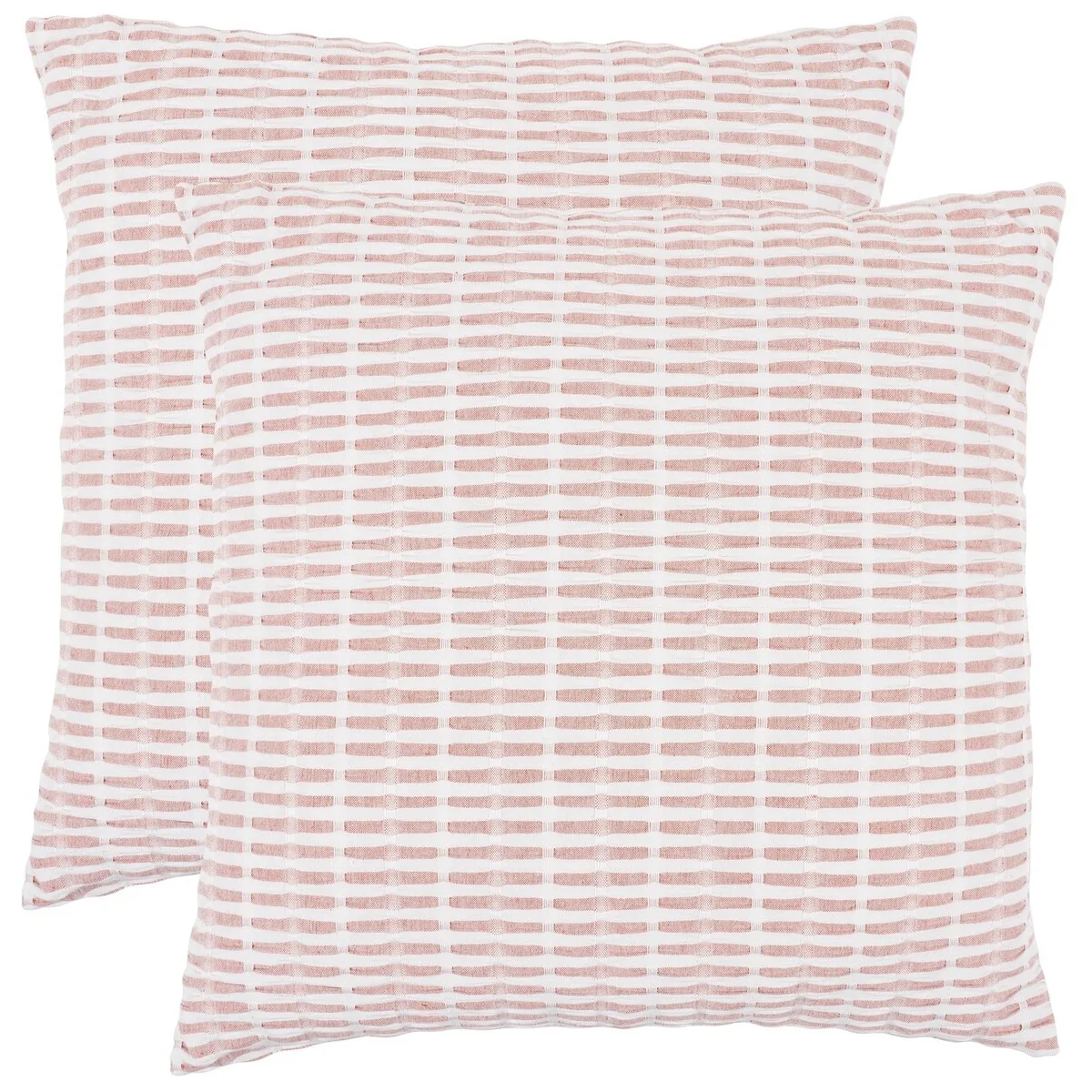 KAF Home Set of 2 Square Pleated Please Pillow Cover