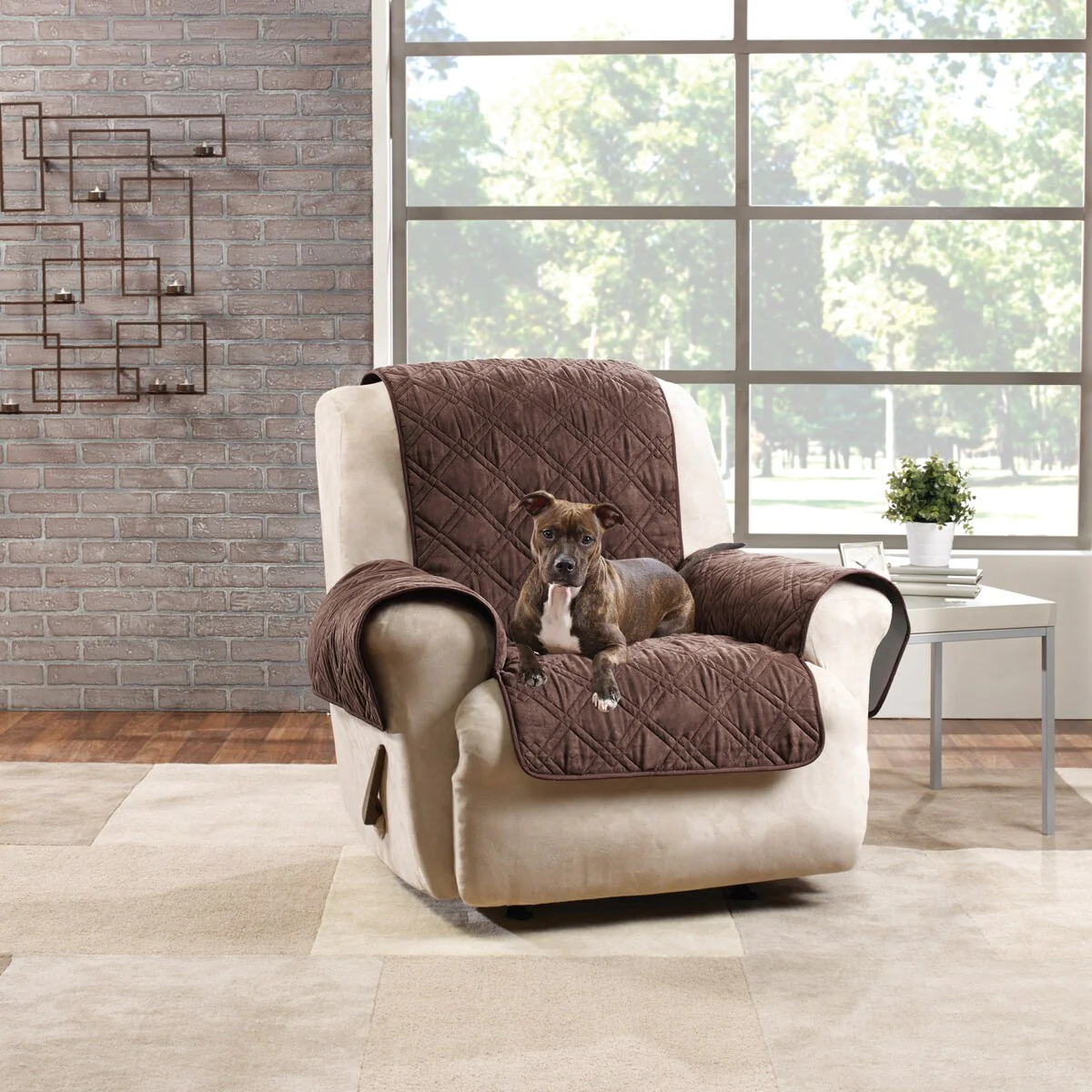 SureFit Pet Protector Recliner Furniture Cover