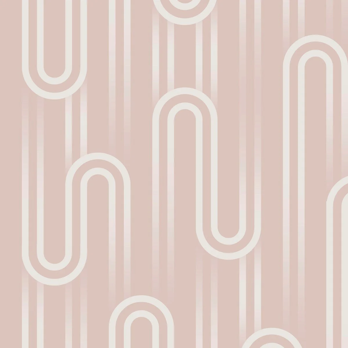 Envy Ups n Downs Peach Wallpaper