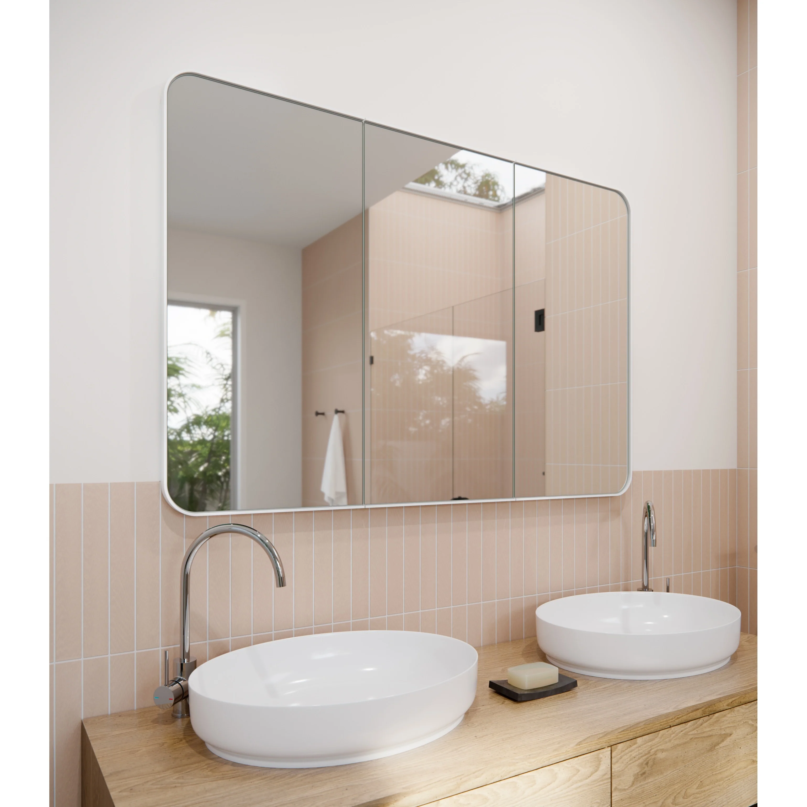 Stainless Steel Square Medicine Cabinet