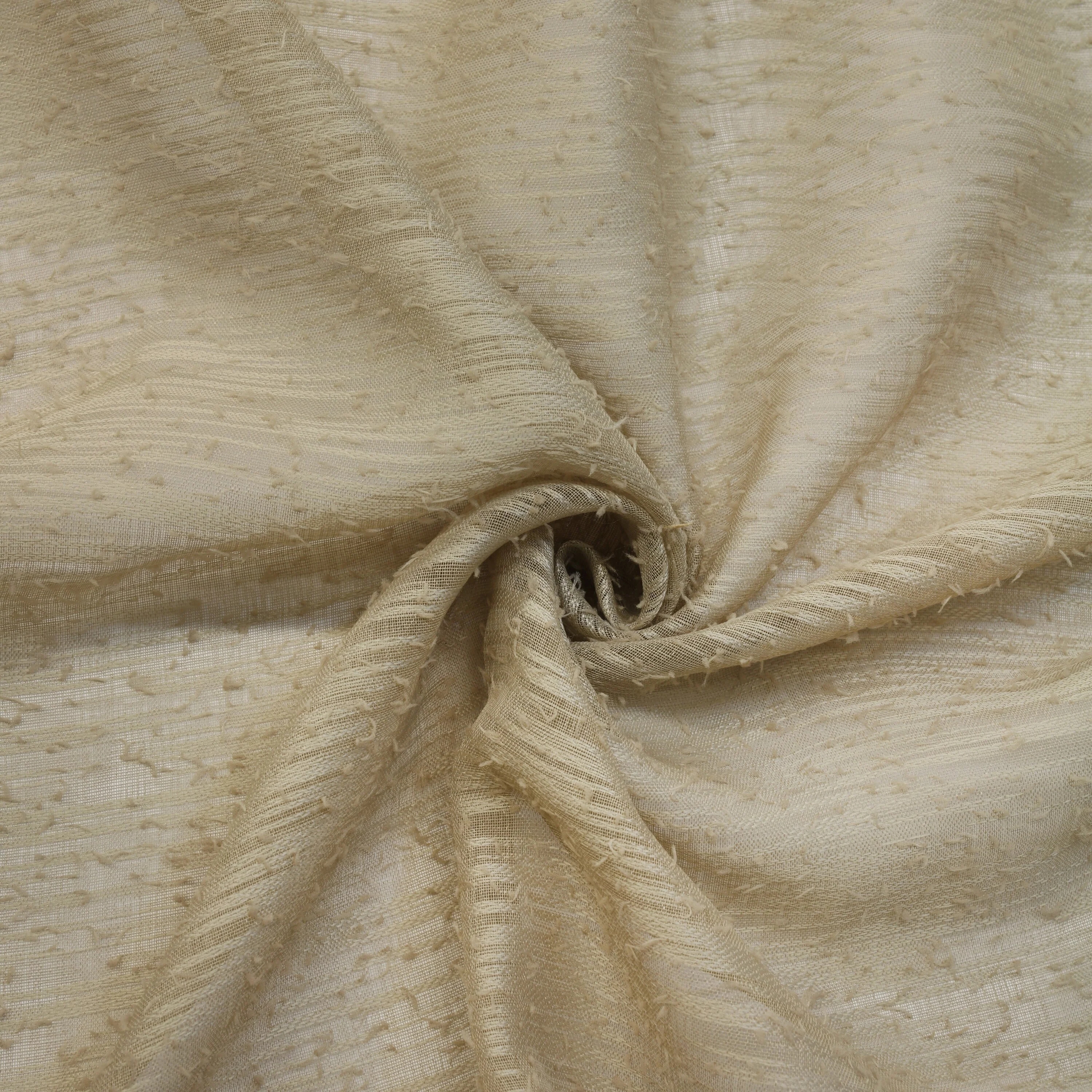 Boucle Sheer Grommet Curtain Panel