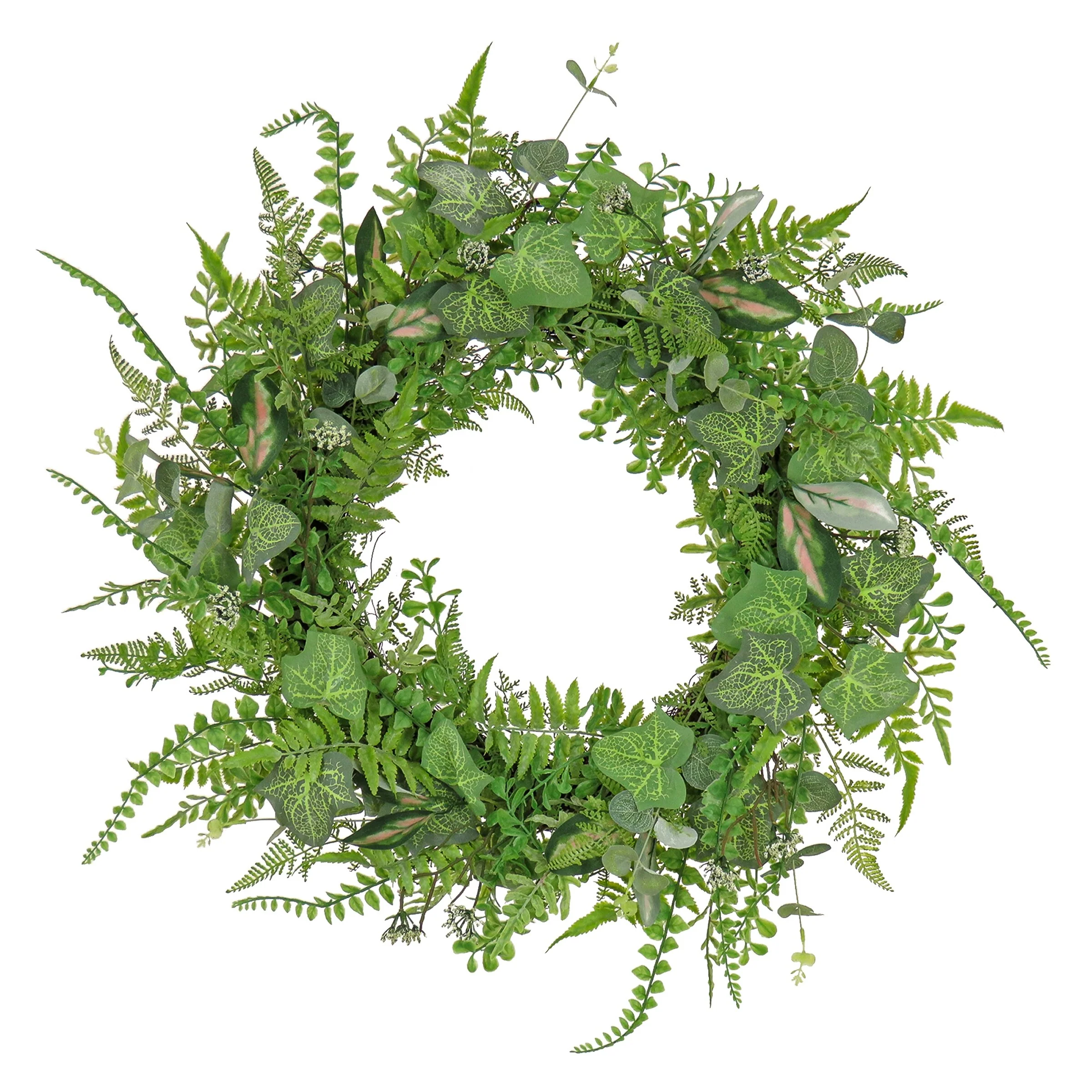 National Tree Company 26 inch Artificial Spring Wreath, Realistic Decoration for Front Door or Indoor Décor