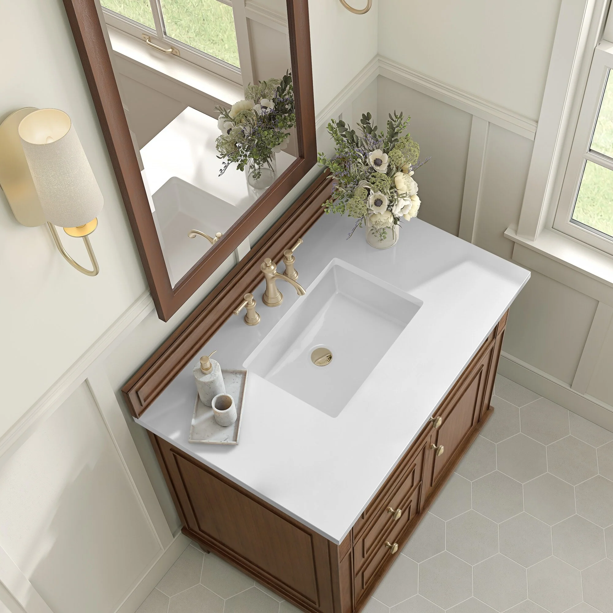 James Martin Vanities 424-V36-3WZ Lorelai 36