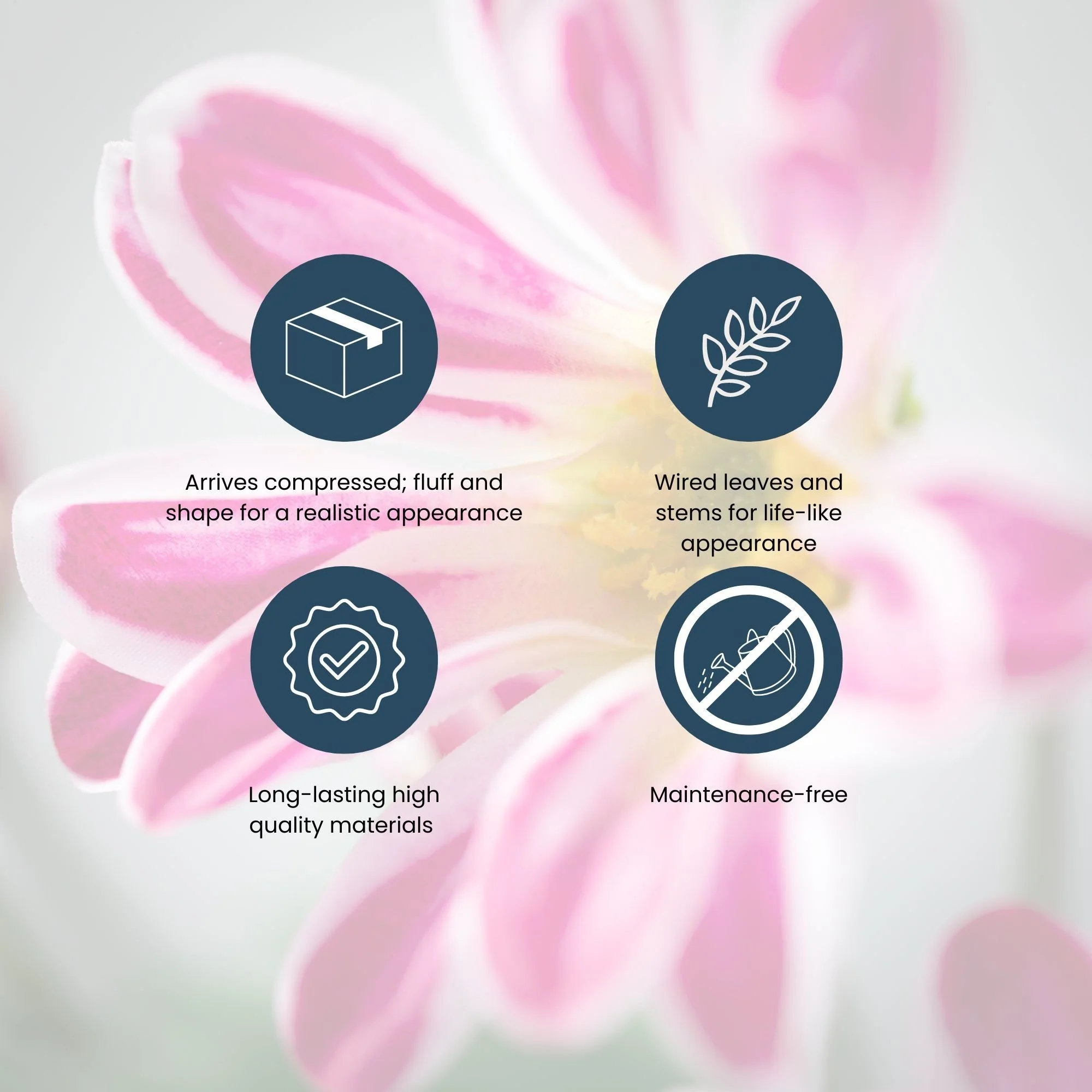 Sullivans Artificial Magnolia Stem 25