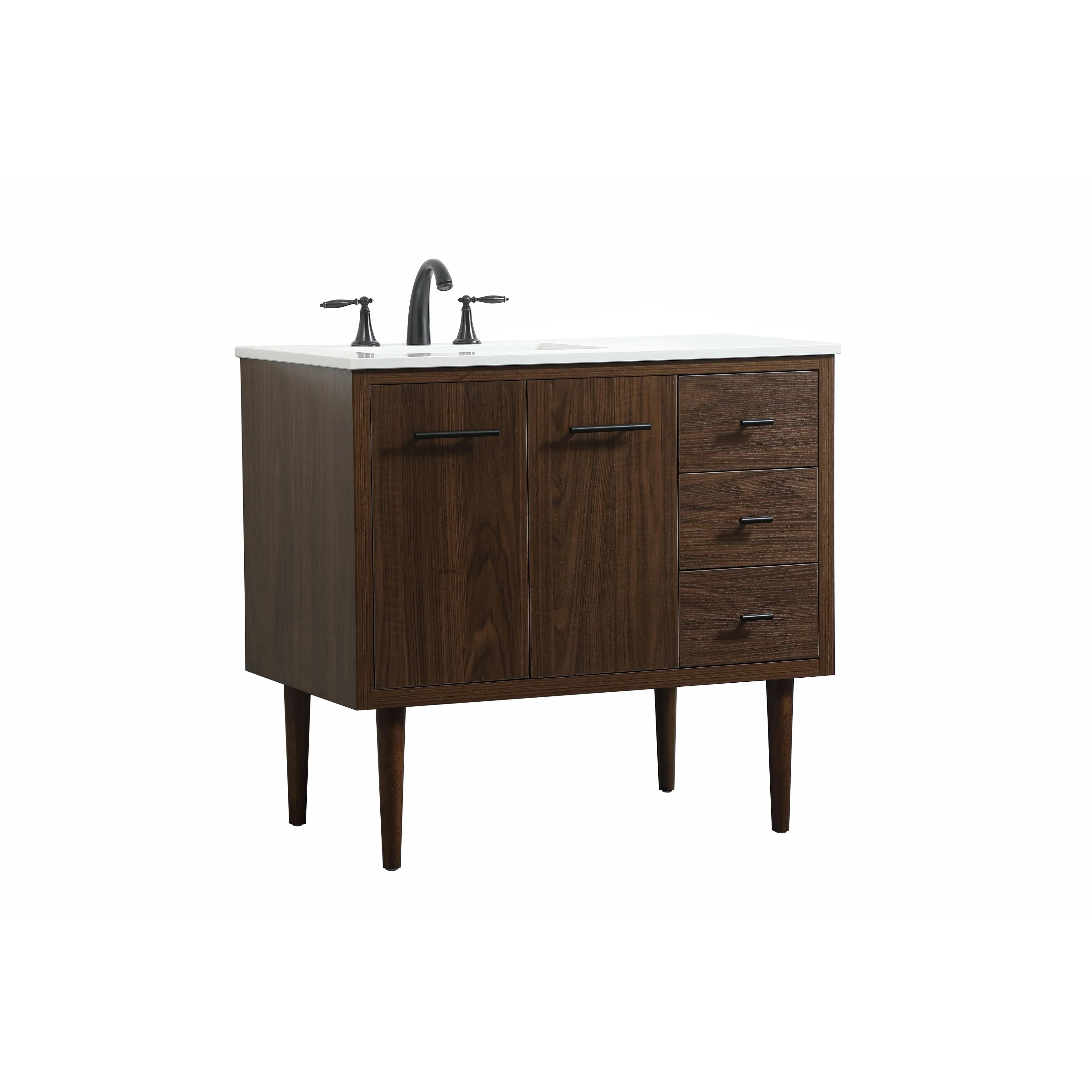 Fern 36 - 48 Inch Single Bathroom Vanity
