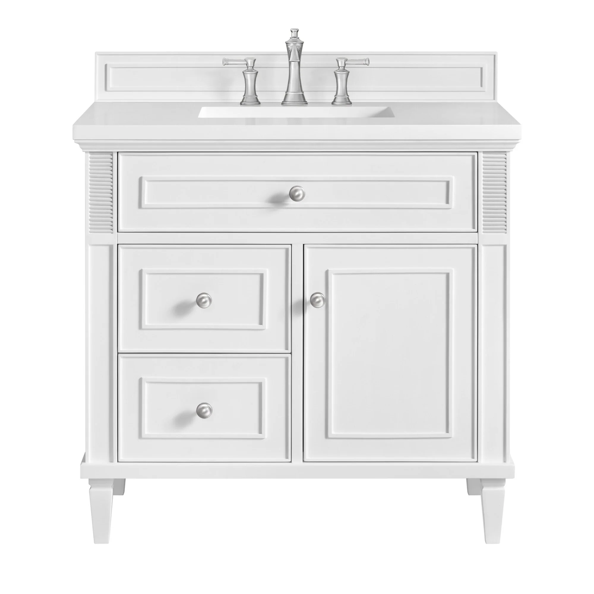 James Martin Vanities 424-V36-3WZ Lorelai 36