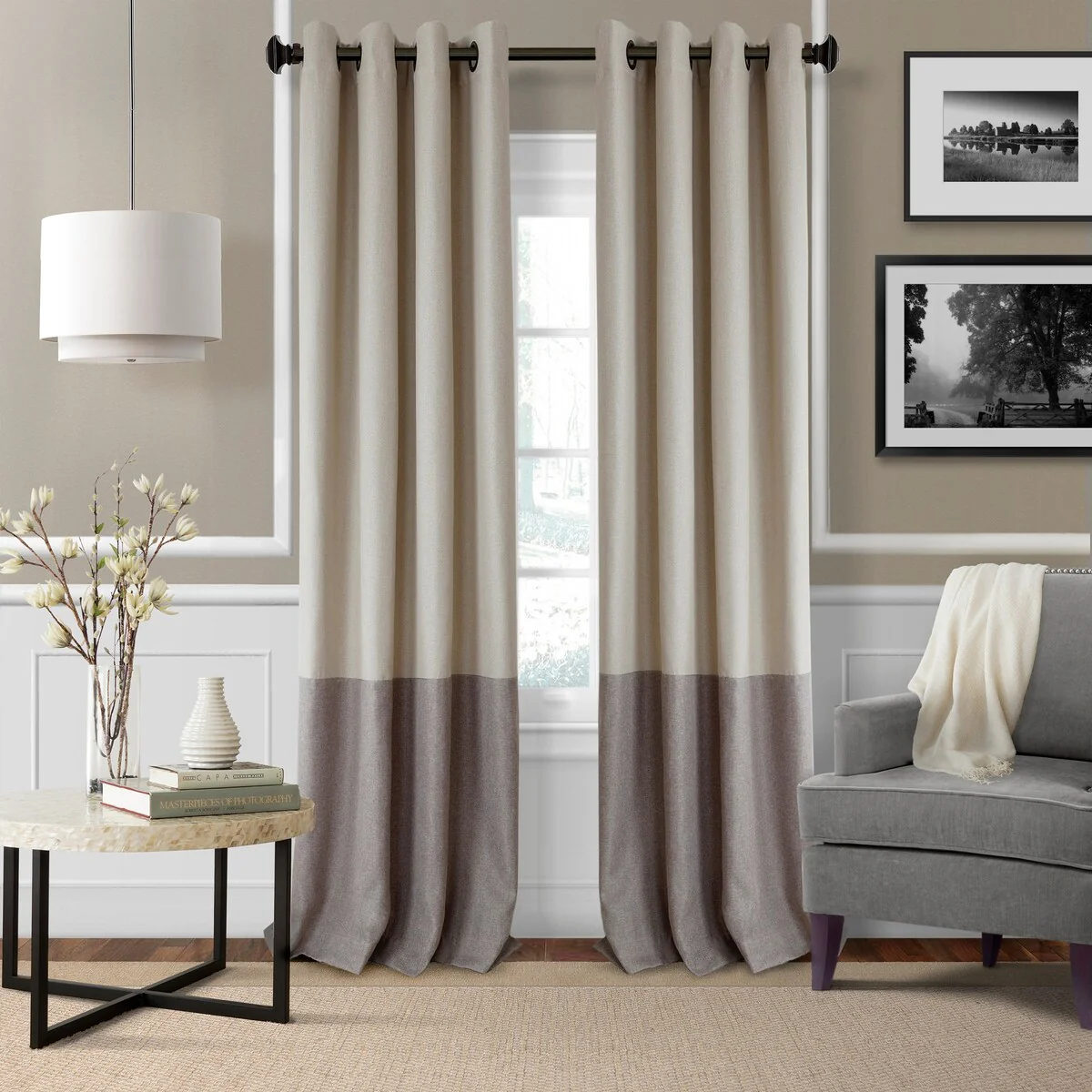 Elrene Braiden Blackout Curtain Panel