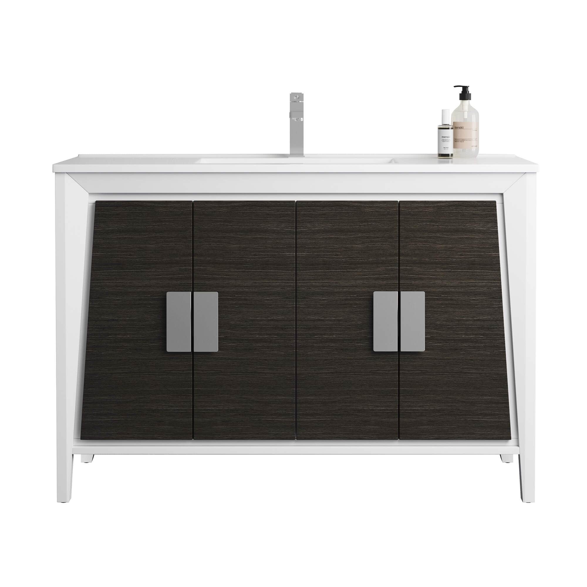 Fine Fixtures Imperial Collection Bathroom Vanity Cabinet Set,