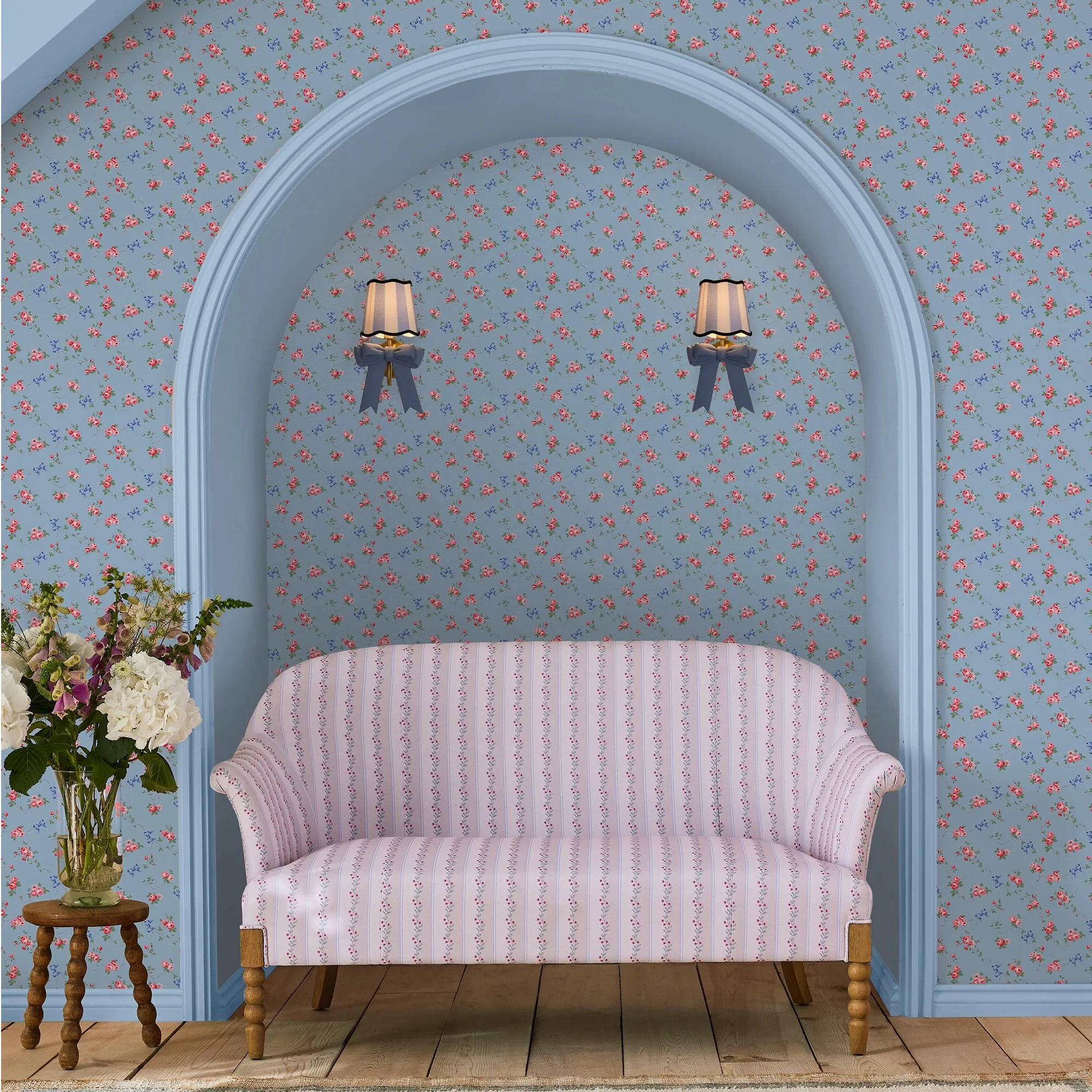 Cath Kidston Rose & Bows Blue
