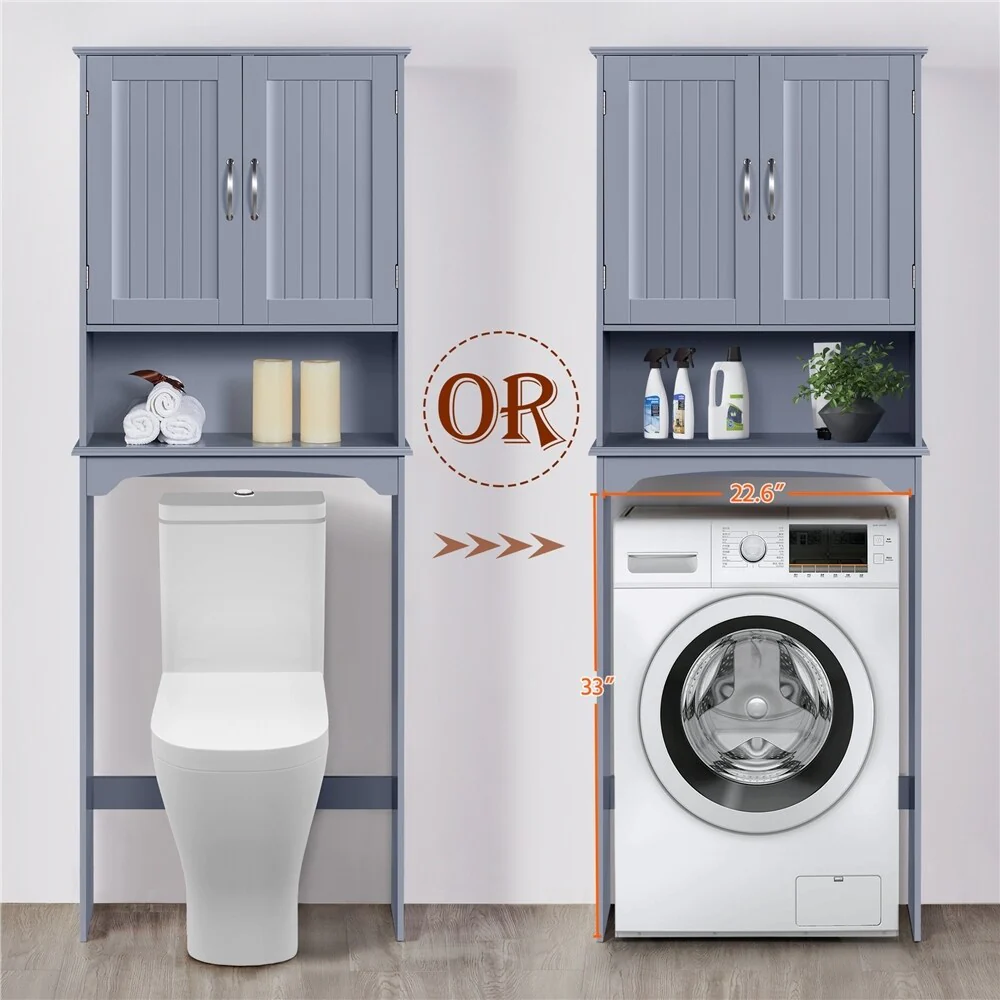 Yaheetech Bathroom Space Saving Organizer Over-the -Toilet