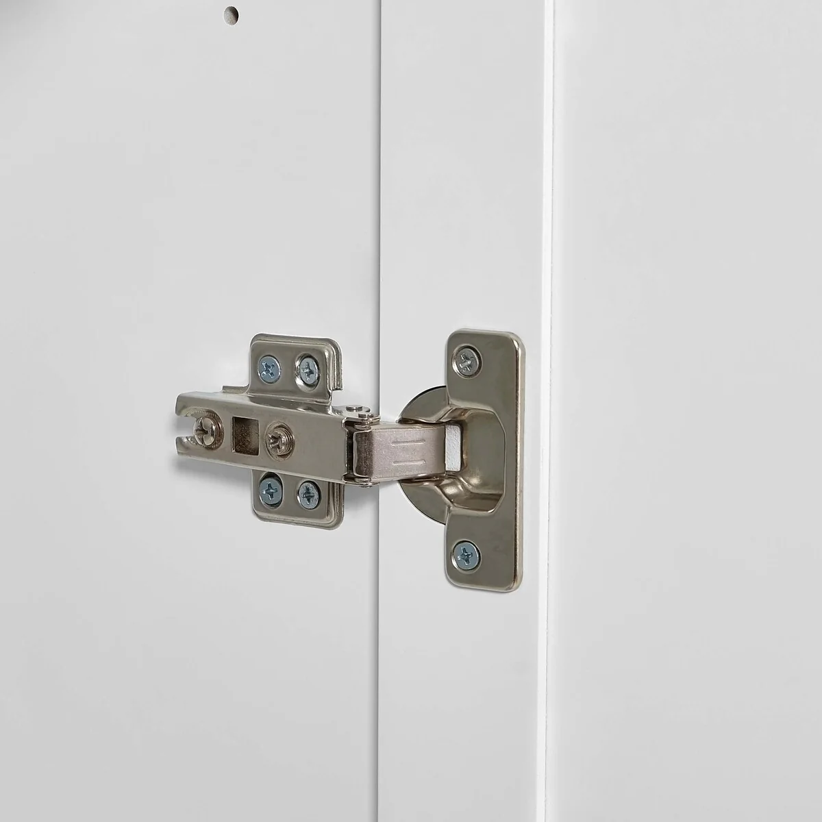 Tall Bathroom Storage Cabinet with Drawers and Adjustable Shelf