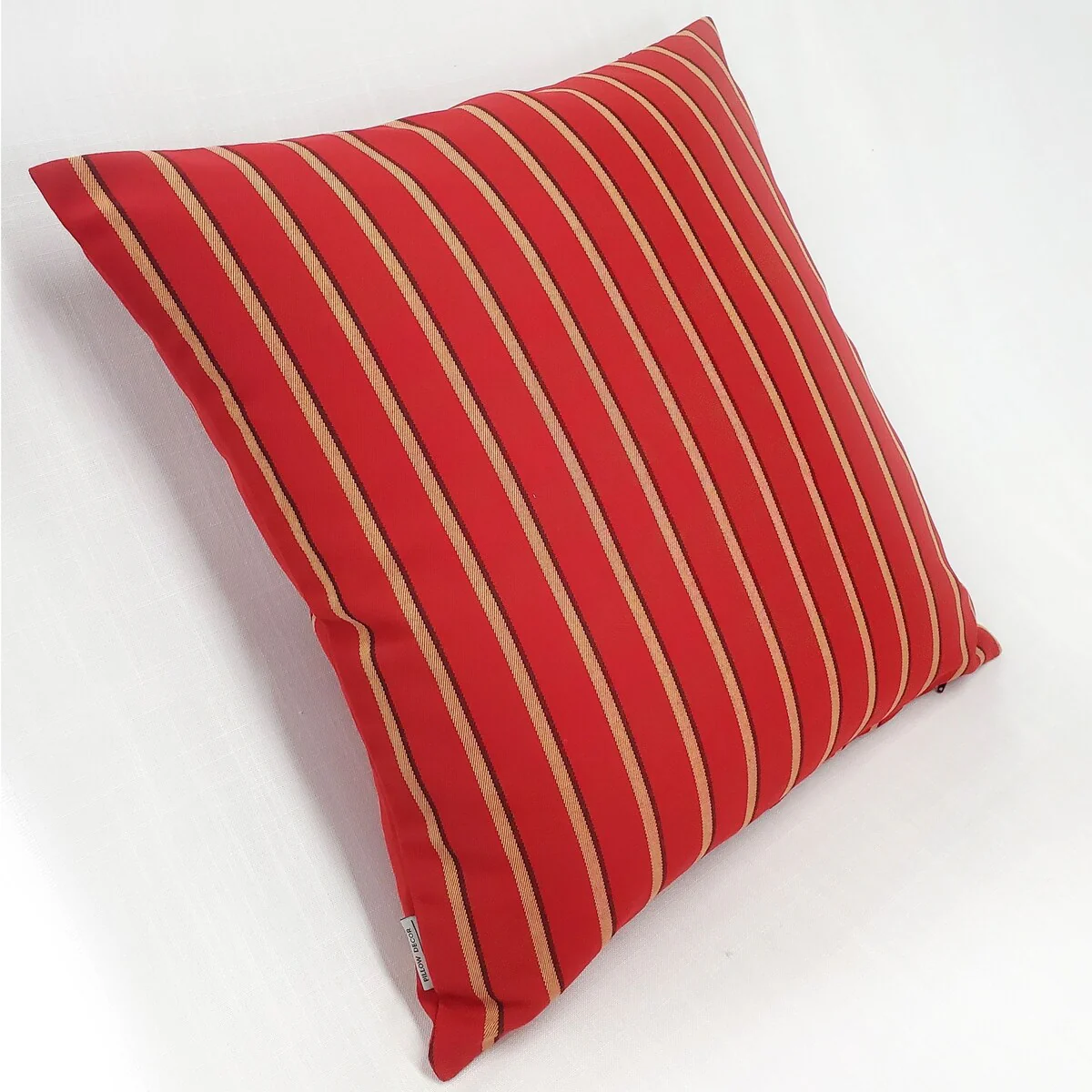 Sunbrella Harwood Crimson Throw Pillow
