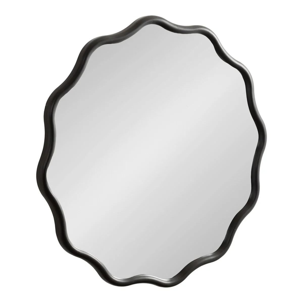 Kate and Laurel Talma Scalloped Wall Mirror