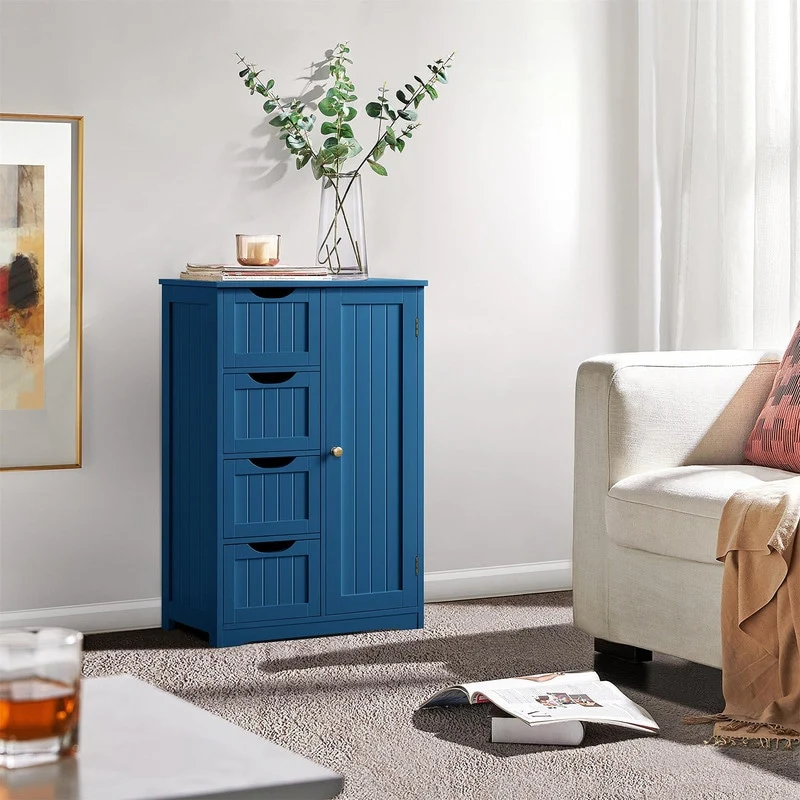 Wooden Bathroom Floor Cabinet - 13