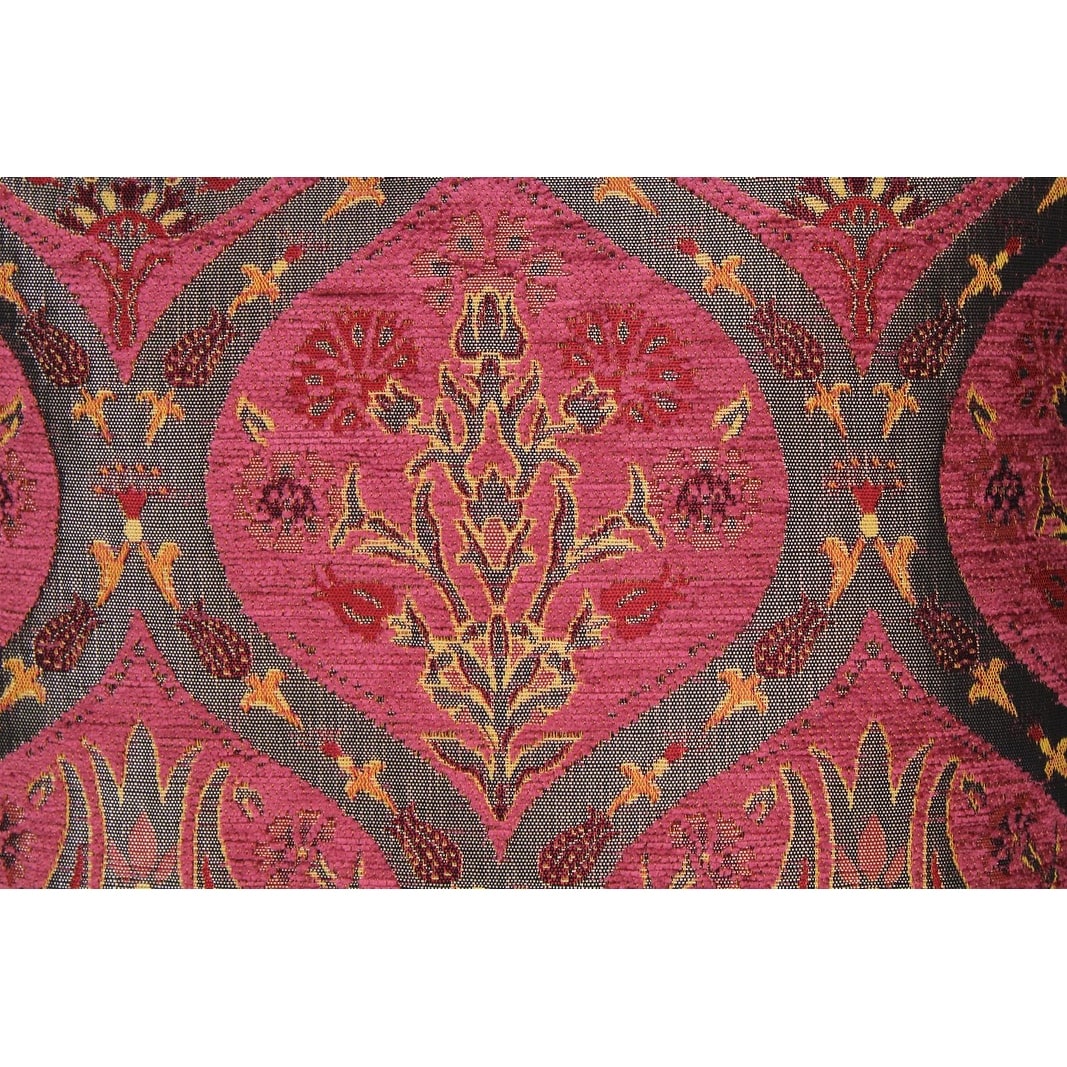 Boho Chic Peony Turkish Throw Pillow