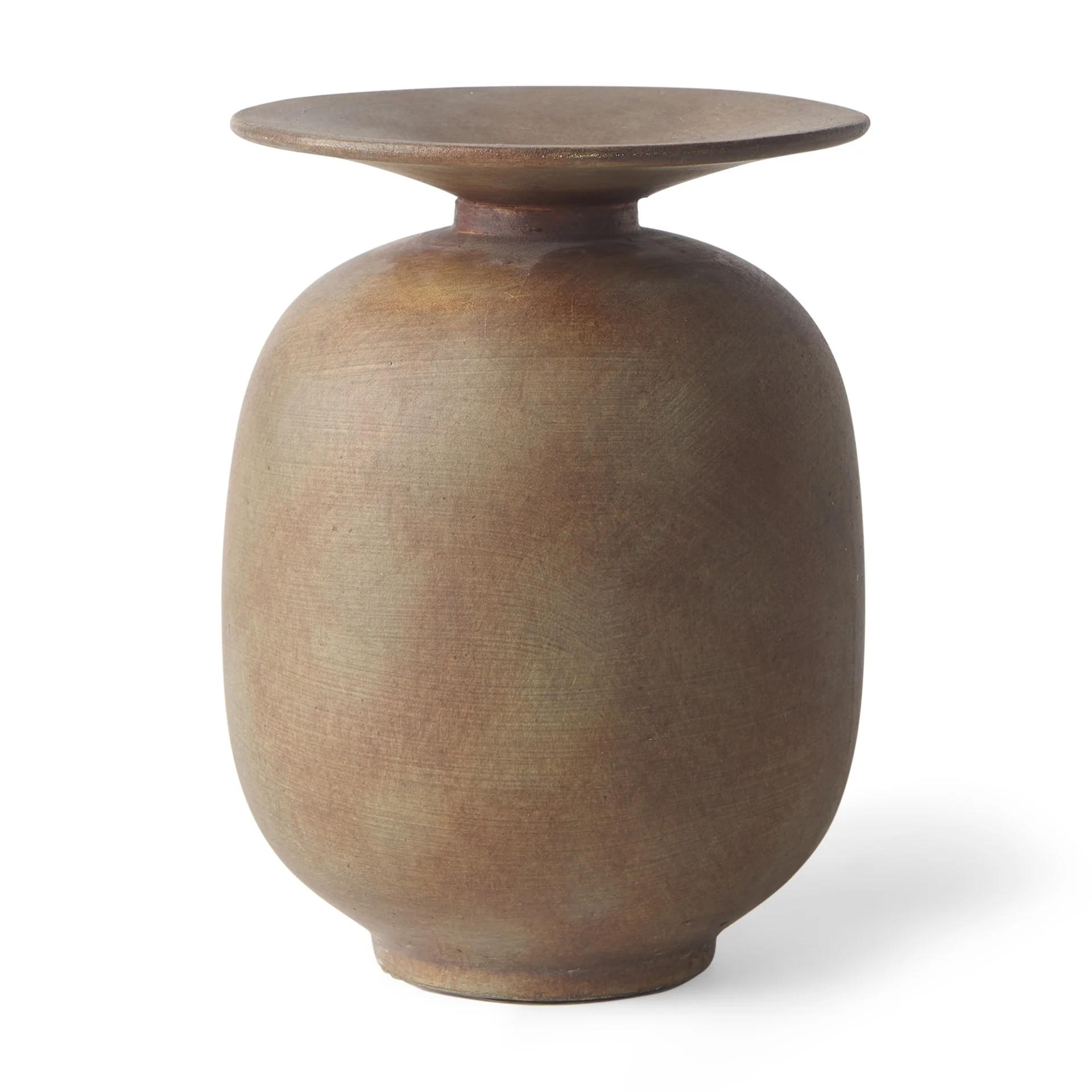 Rylee Medium Brown Ceramic Vase (8