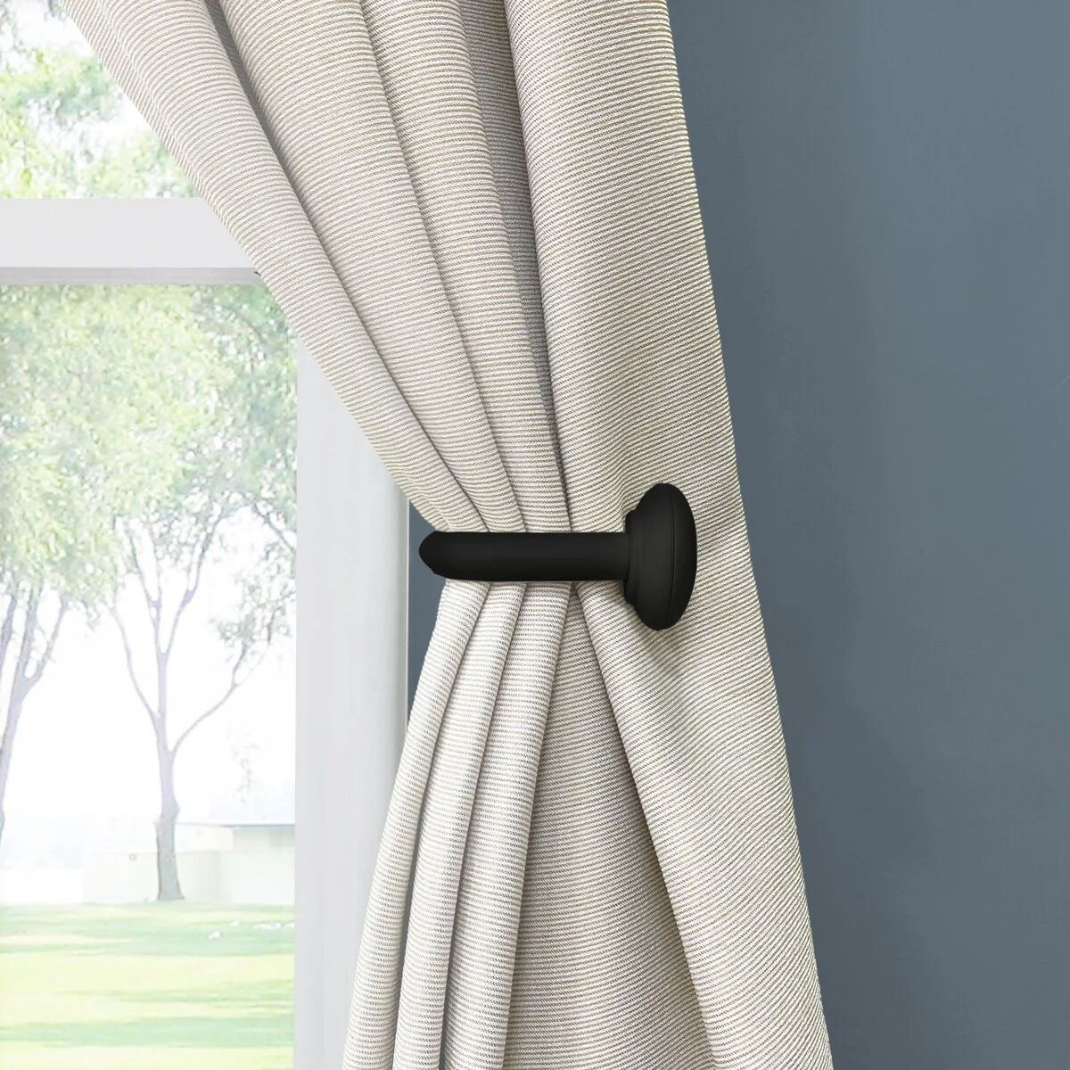 Lumi 3/4 in. Dia. Curtain Holdback (2-Pack / 4-Pack)