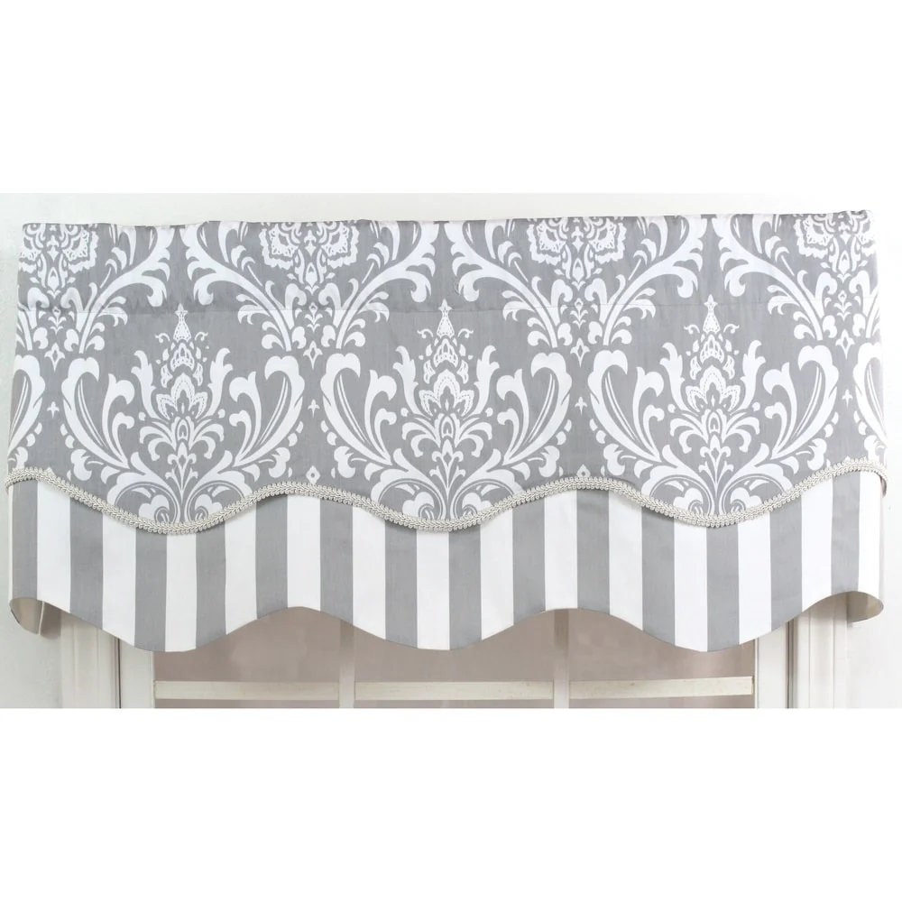 RLF Home Ozbourne 50-inch Window Valance