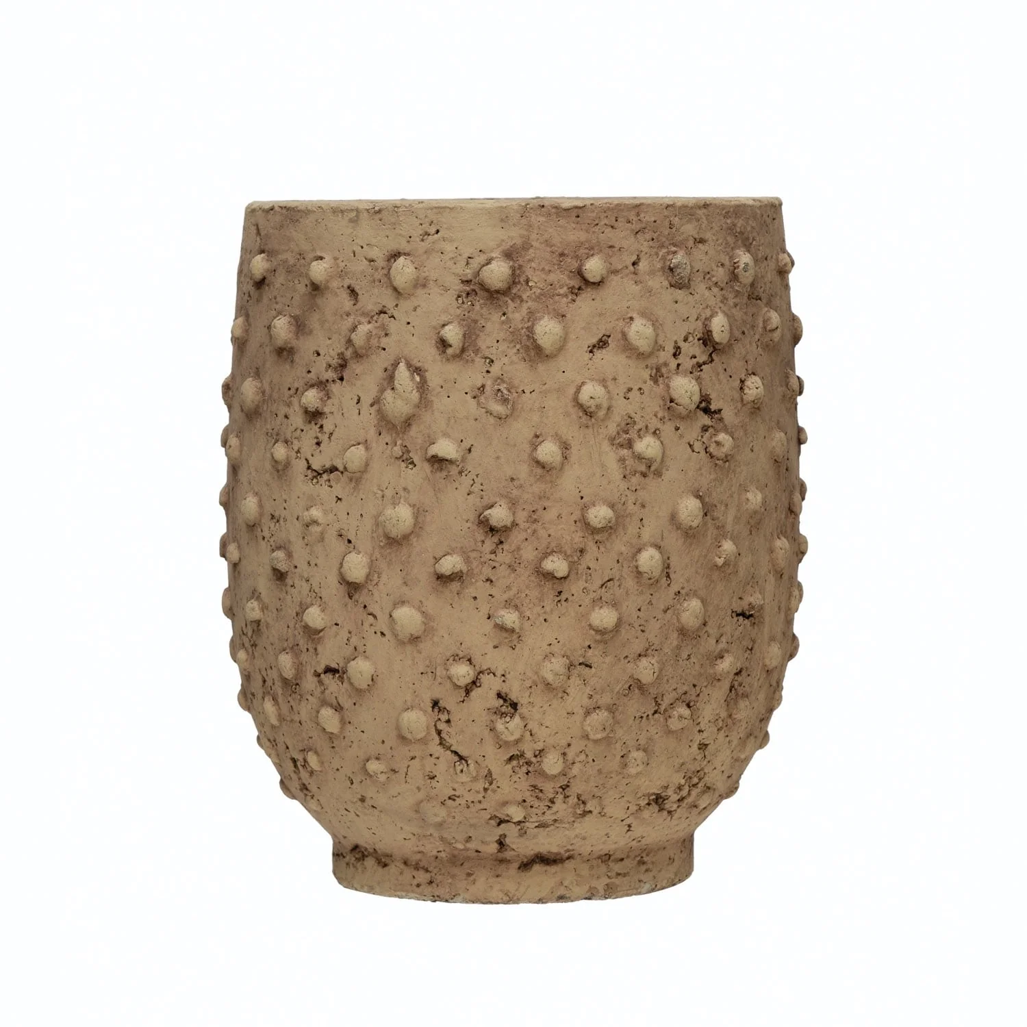Distressed Hobnail Planter