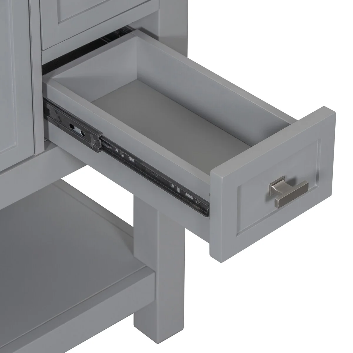 36'' Bathroom Vanity Modern Bathroom Storage Cabinet with 6 Drawers