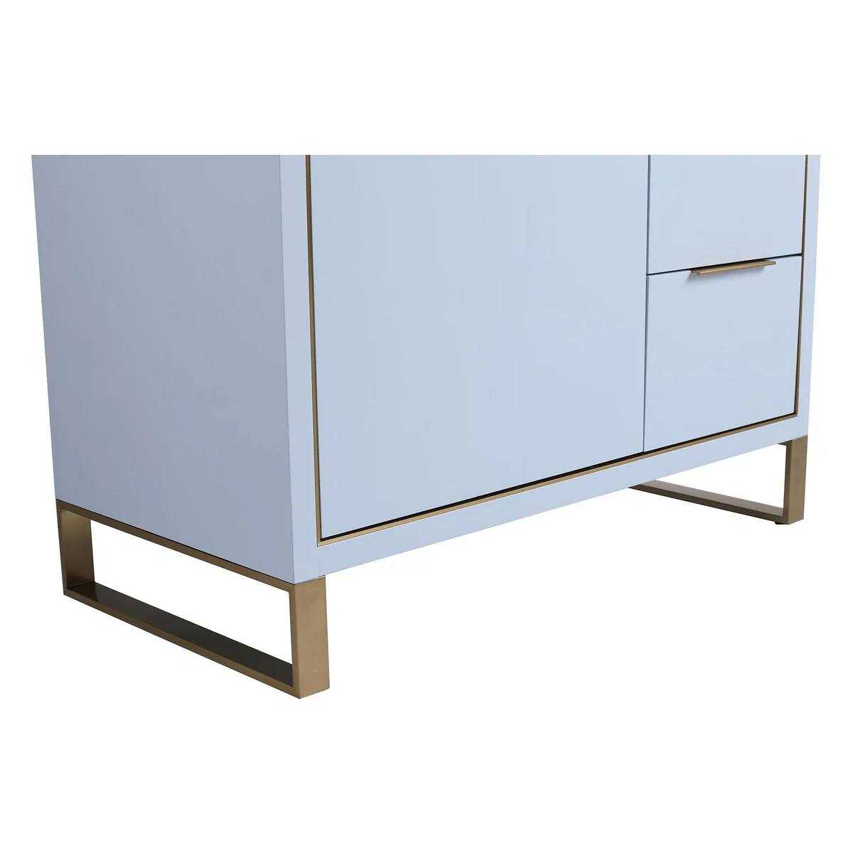 Fine Fixtures Opulence Collection Bathroom Vanity with White Ceramic Sink