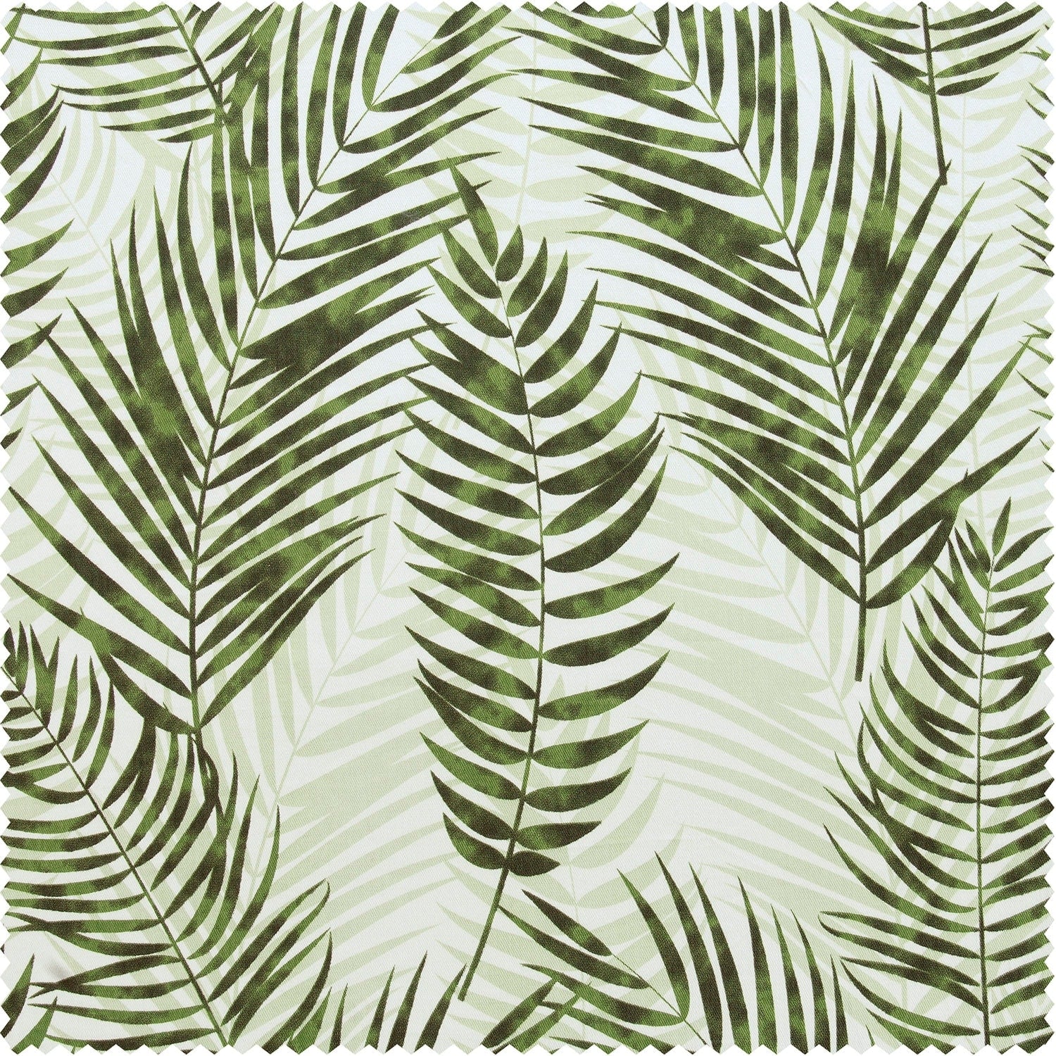 Exclusive Fabrics Ginsberg Modern Botanical Printed Cotton Room Darkening Curtains - Single Panel (1 Panel)