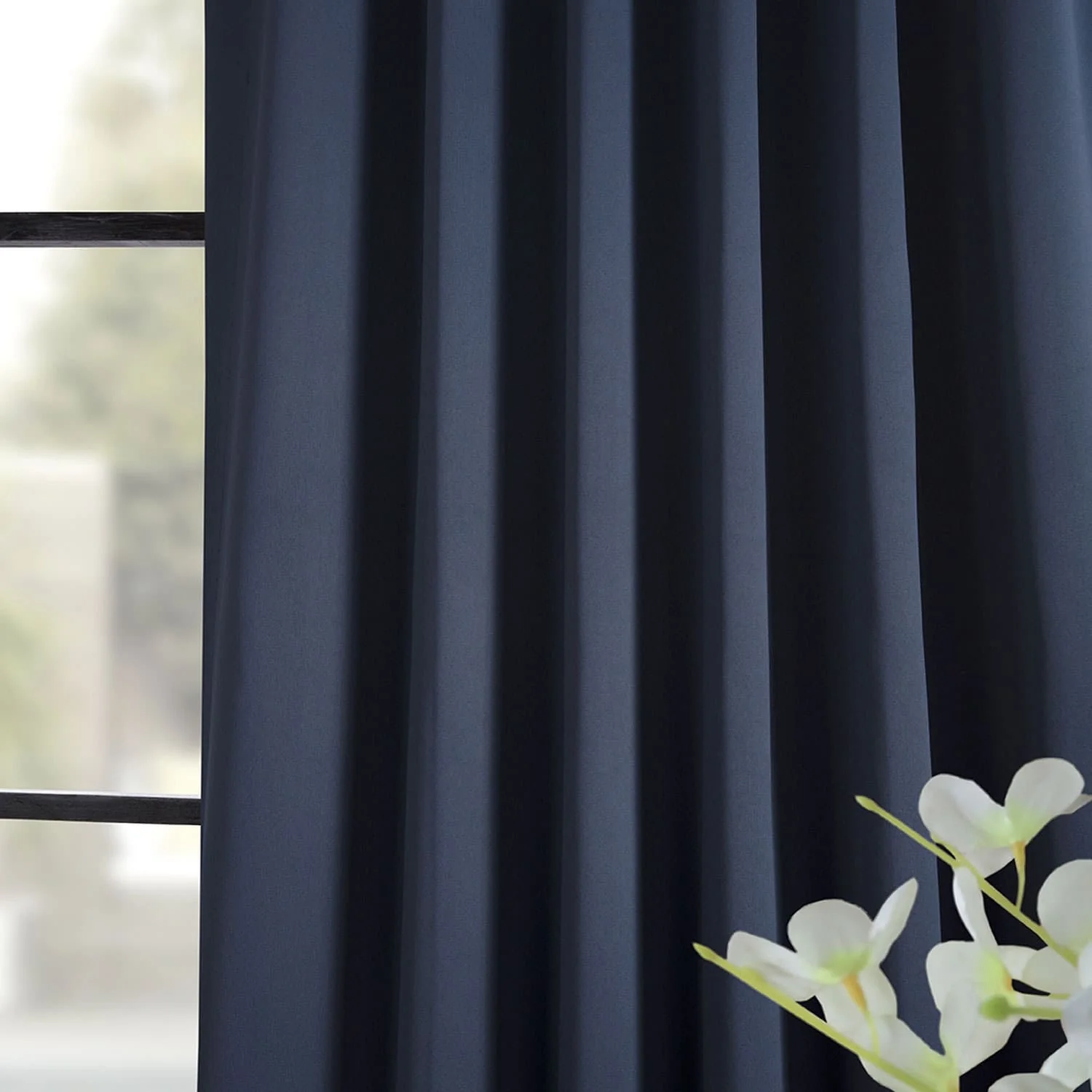 Exclusive Fabrics Room Darkening 108-inch Curtain Panel Pair