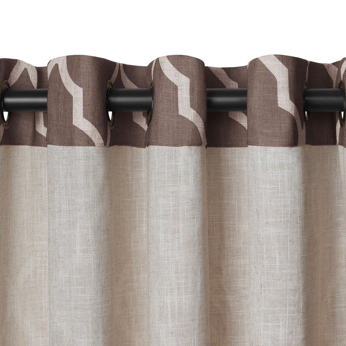 Elrene Medalia Grommet Top Curtain Panel