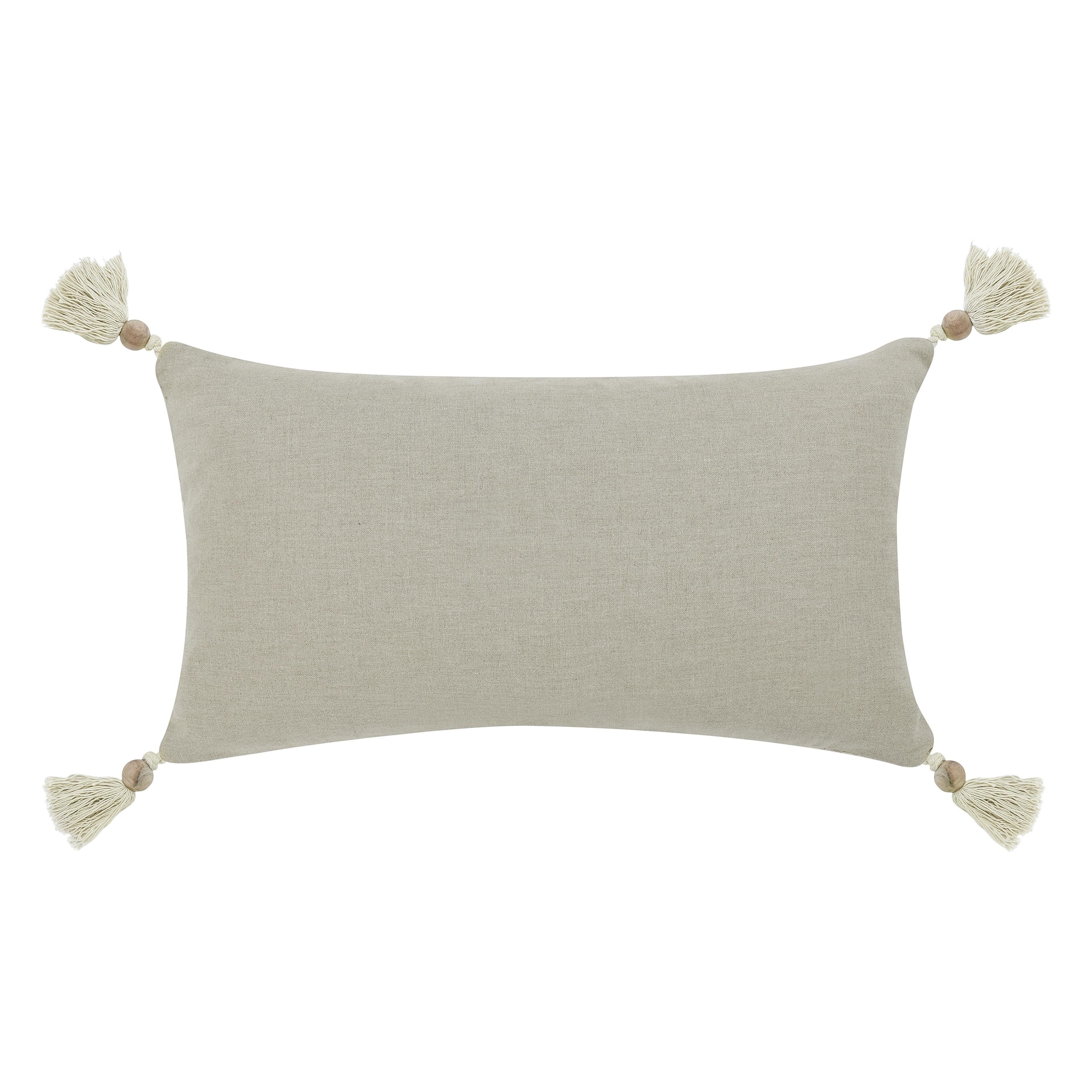 Villa by Classic Home Yasa Cotton Blend Throw Pillow