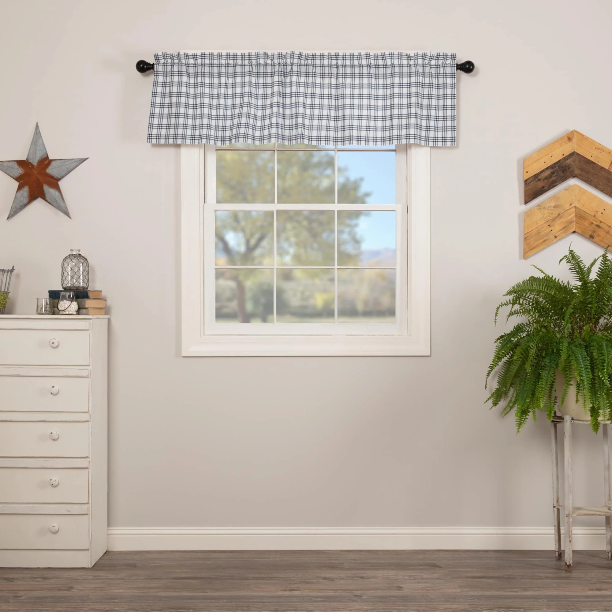 Sawyer Mill Plaid Valance