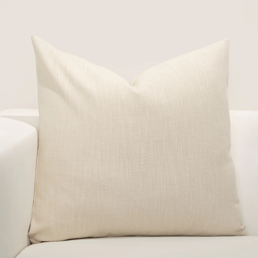 F Scott Fitzgerald Lumiere Cream Accent Throw Pillow
