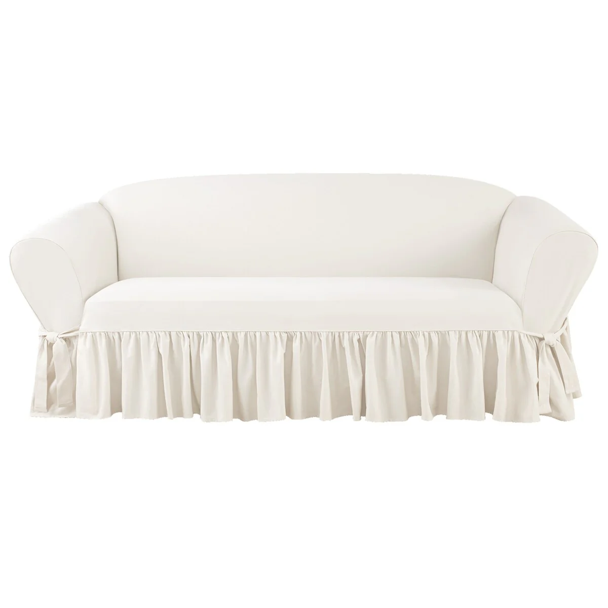 SureFit Essential Twill 1 Piece Sofa Slipcover