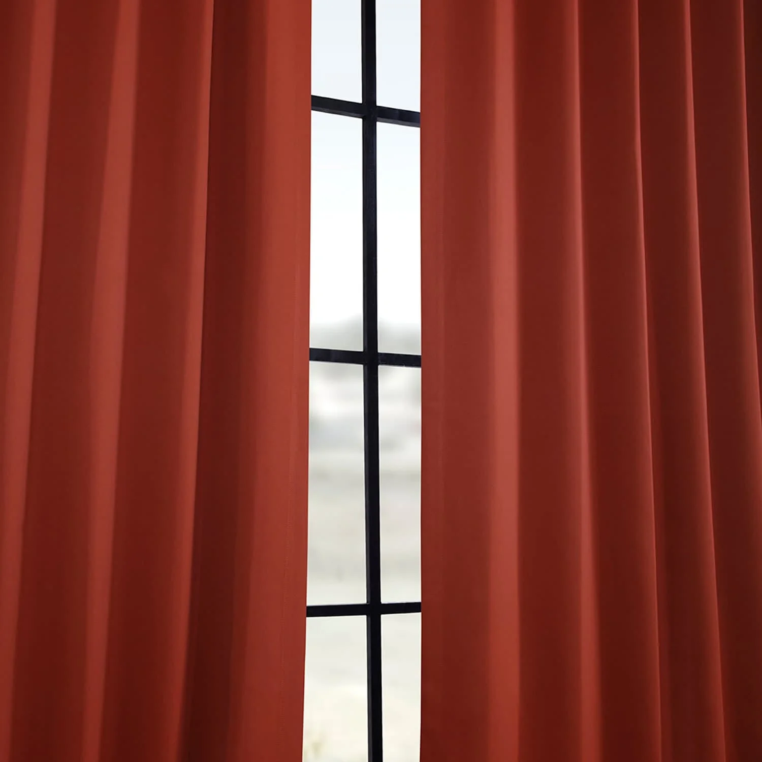 Exclusive Fabrics Room Darkening Curtain Panel Pair (2 Panels)