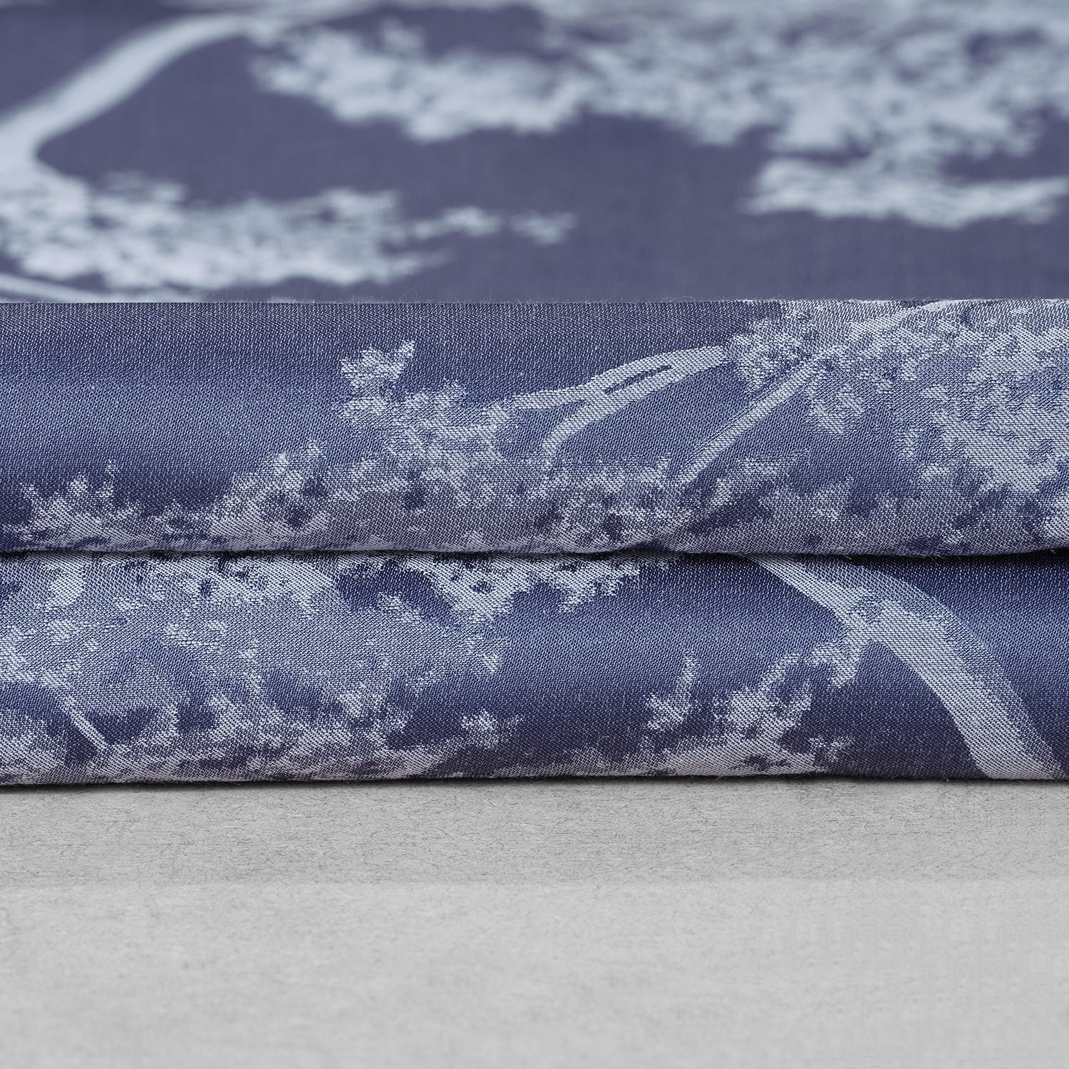 Exclusive Fabrics Sequoia Faux Silk Jacquard Curtain (1 Panel)