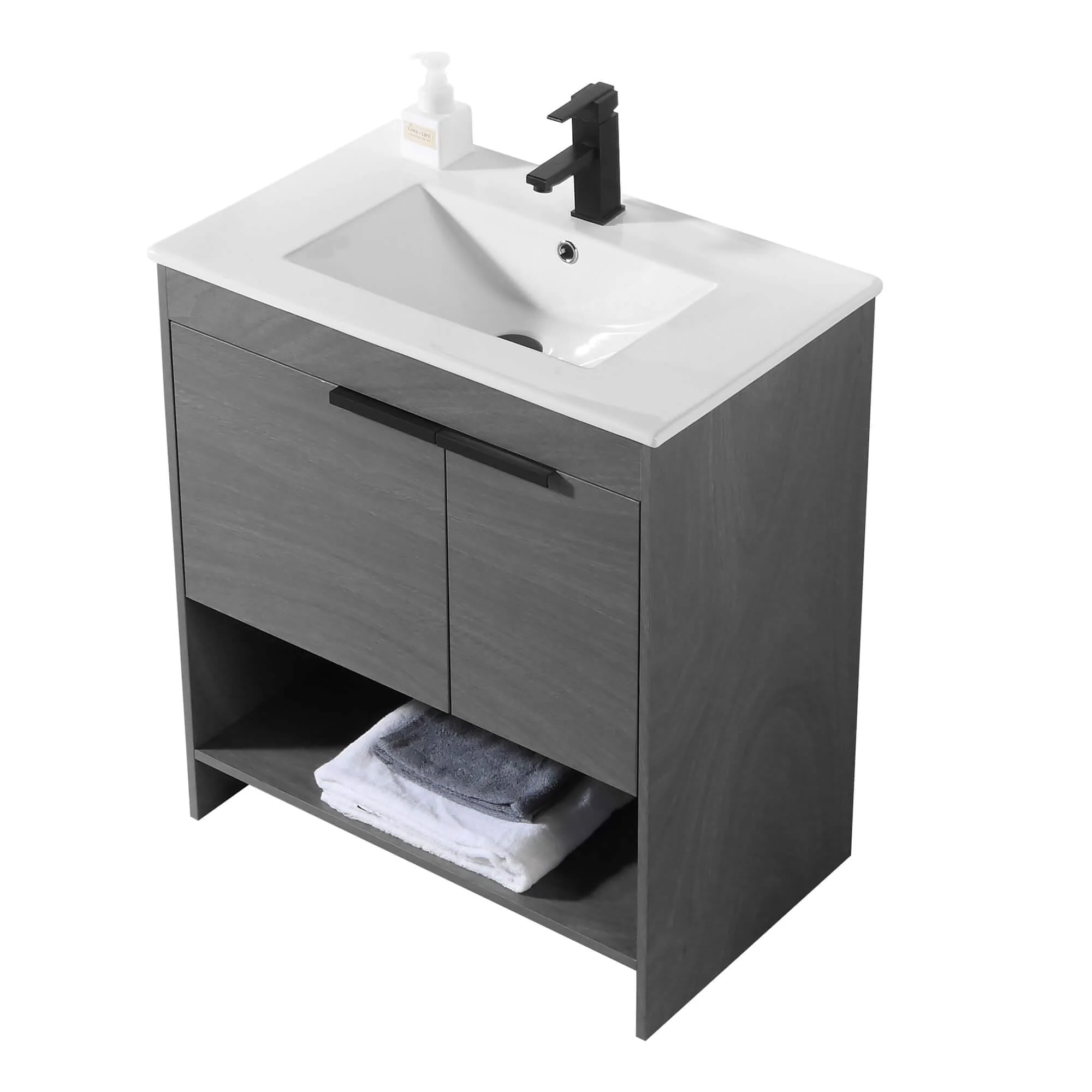 Fine Fixtures Phoenix Bathroom Vanity with Sink - Full Assembly Required