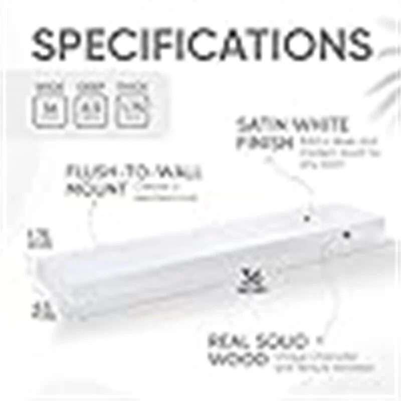 Farmhouse Floating Shelves - 6.5