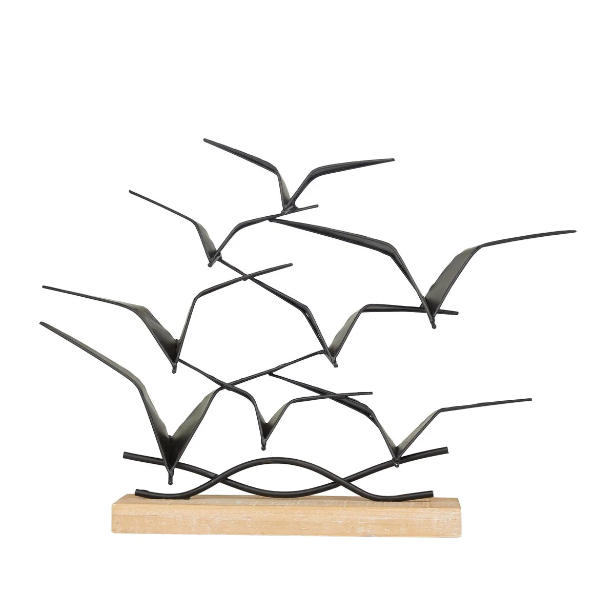 Admiration 14 Inches High Modern Birds Statue Tabletop Decor