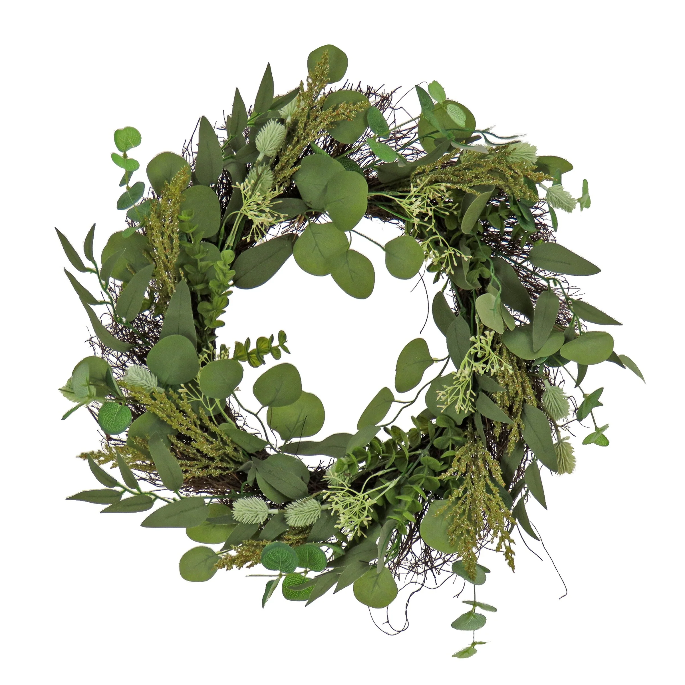 National Tree Company 22 inch Artificial Spring Wreath, Realistic Decoration for Front Door or Indoor Décor