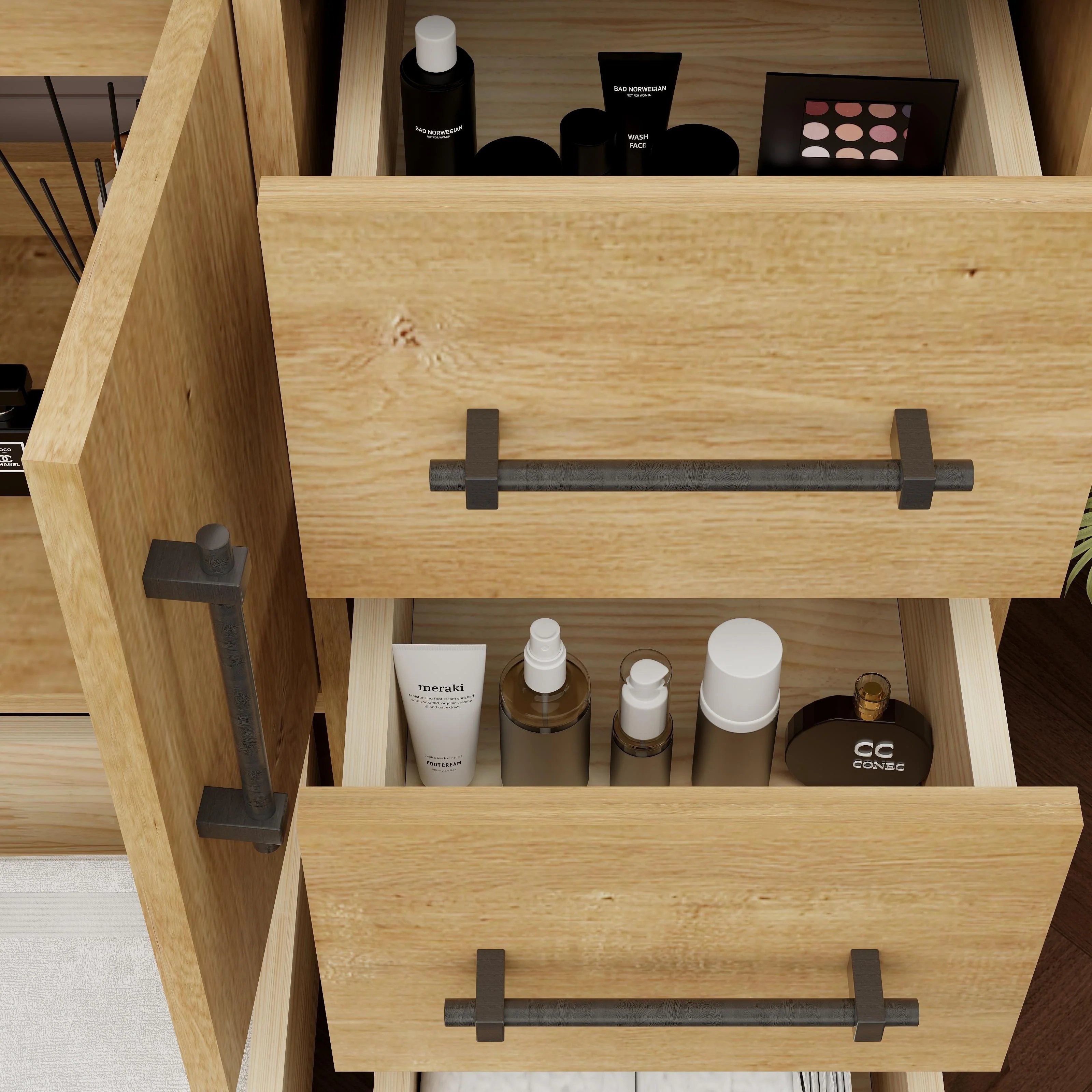 Victoria 48'' Freestanding Vanity with Reinforced Acrylic Sink - 47.5