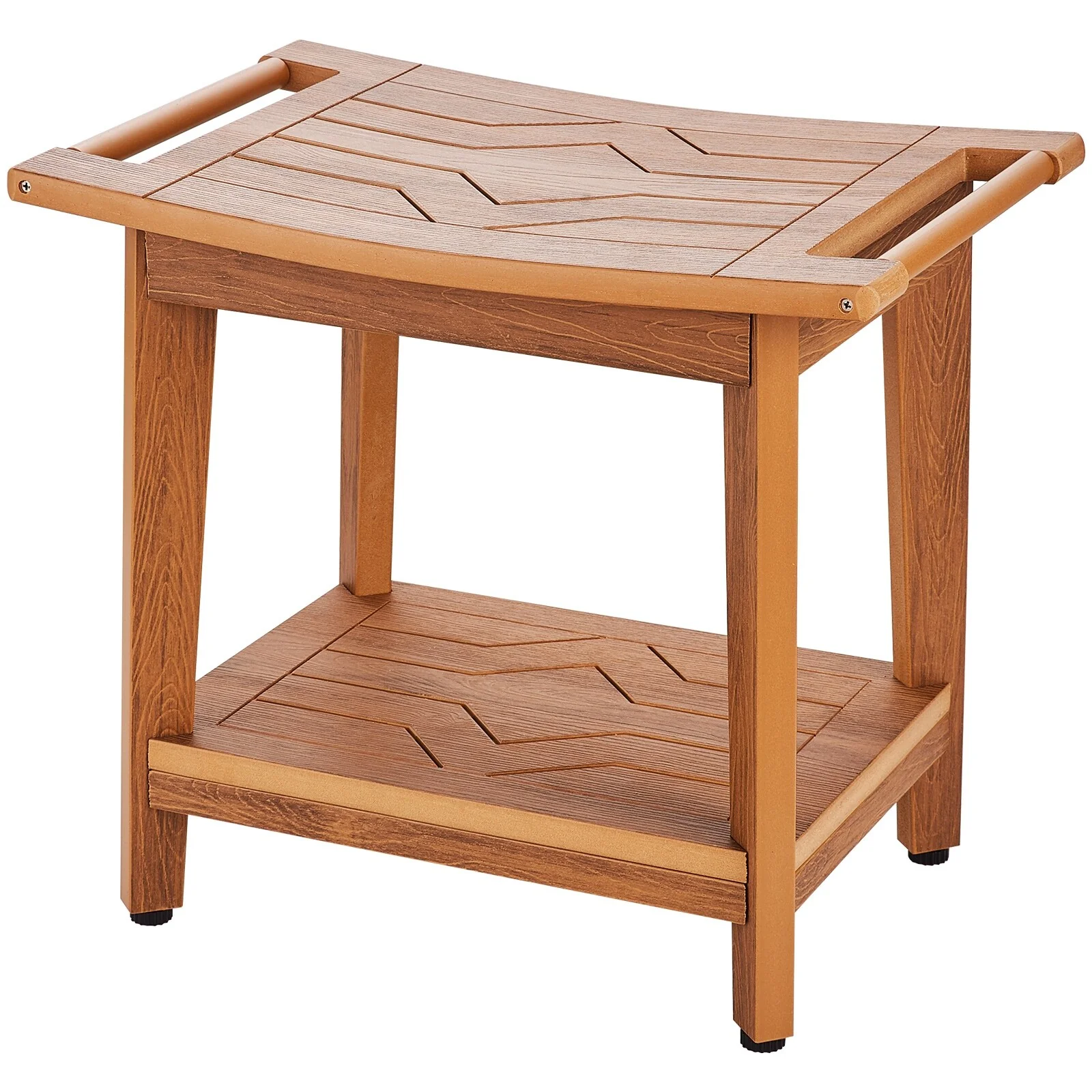 Shower Bench Waterproof Non-Slip Shower Chair Seat, for Bathroom Living Room Bedroom