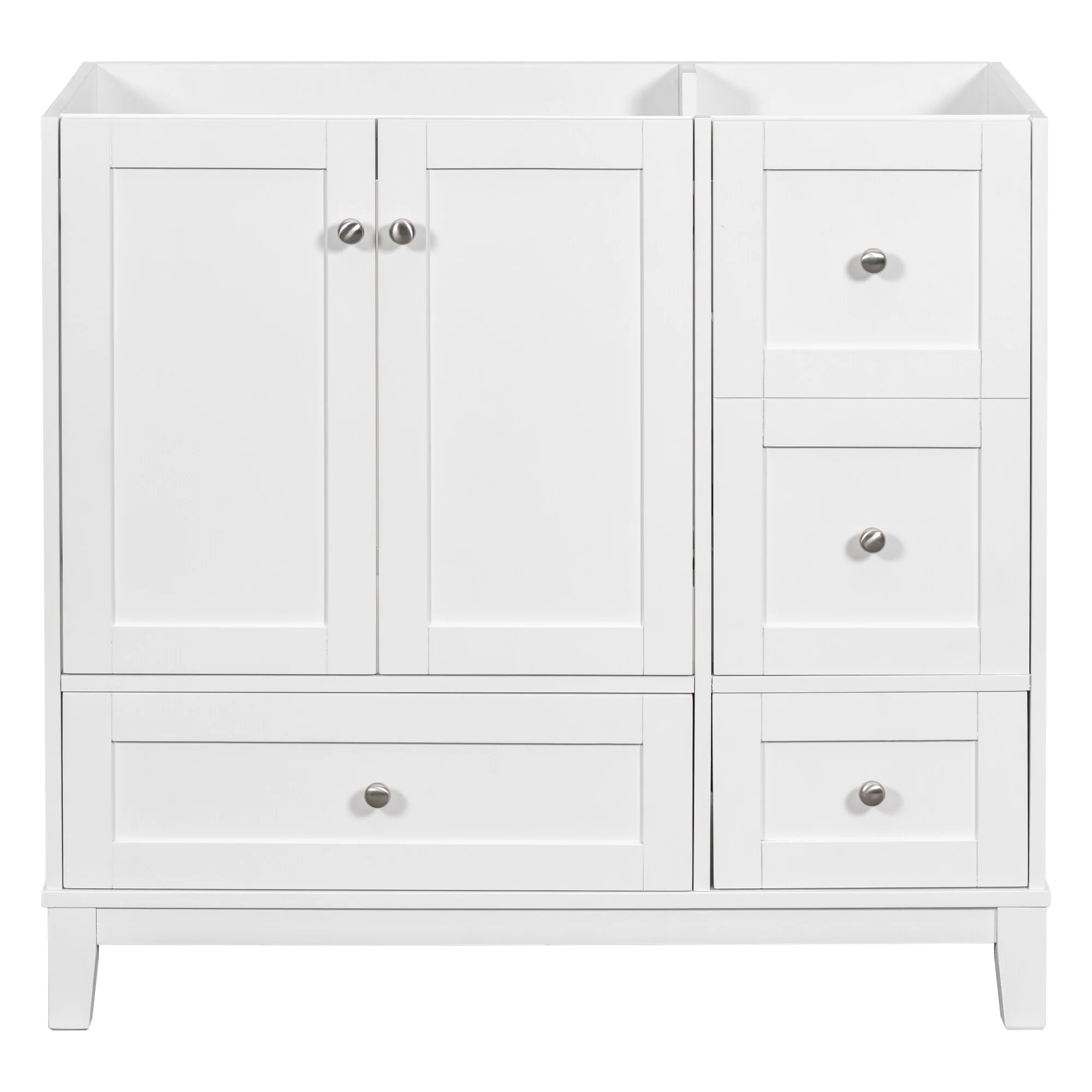 36 Inch Modern Bathroom Vanity with USB Charging