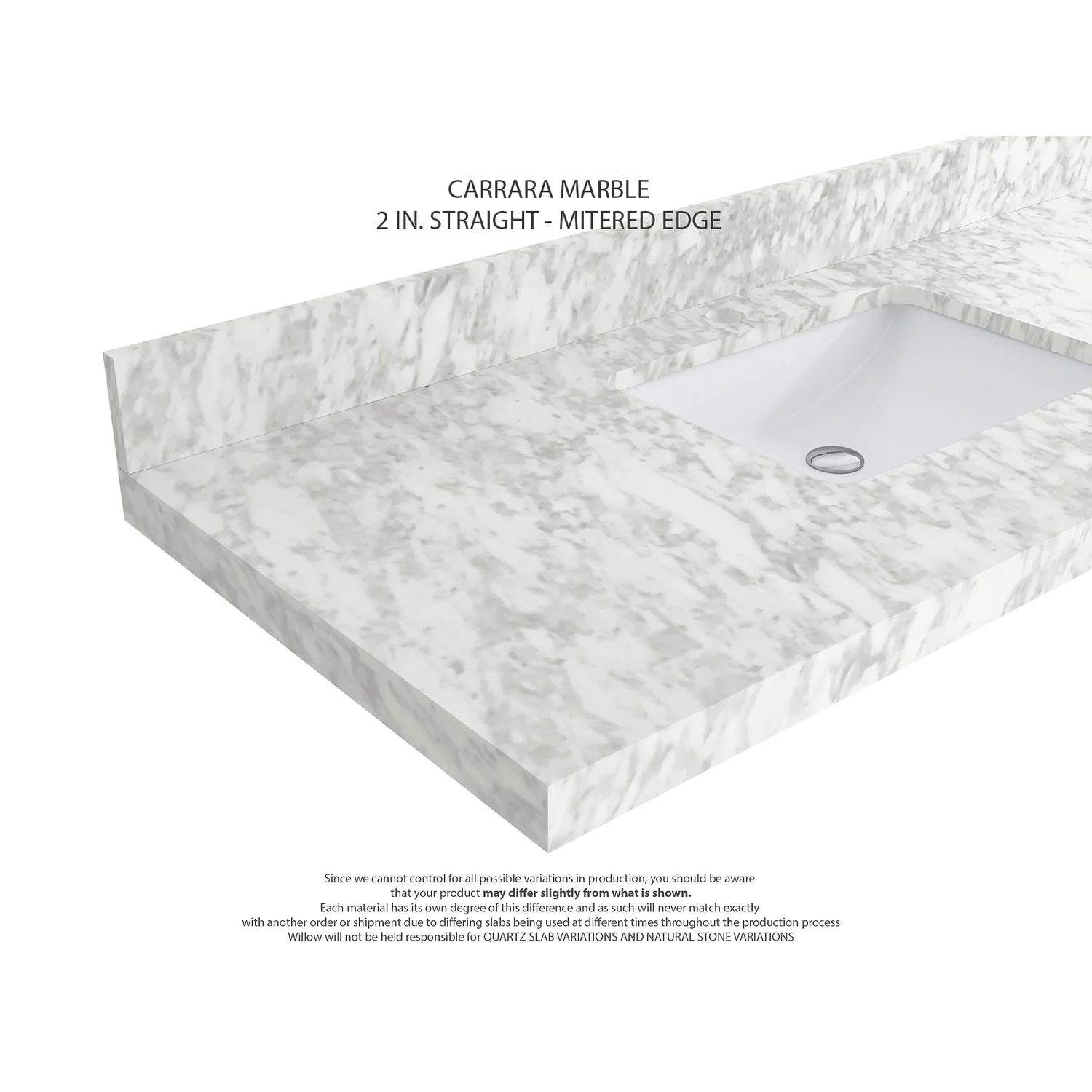 Willow Collections 42 in. W x 22 in. D Alys Single Sink Bathroom Vanity with Countertop
