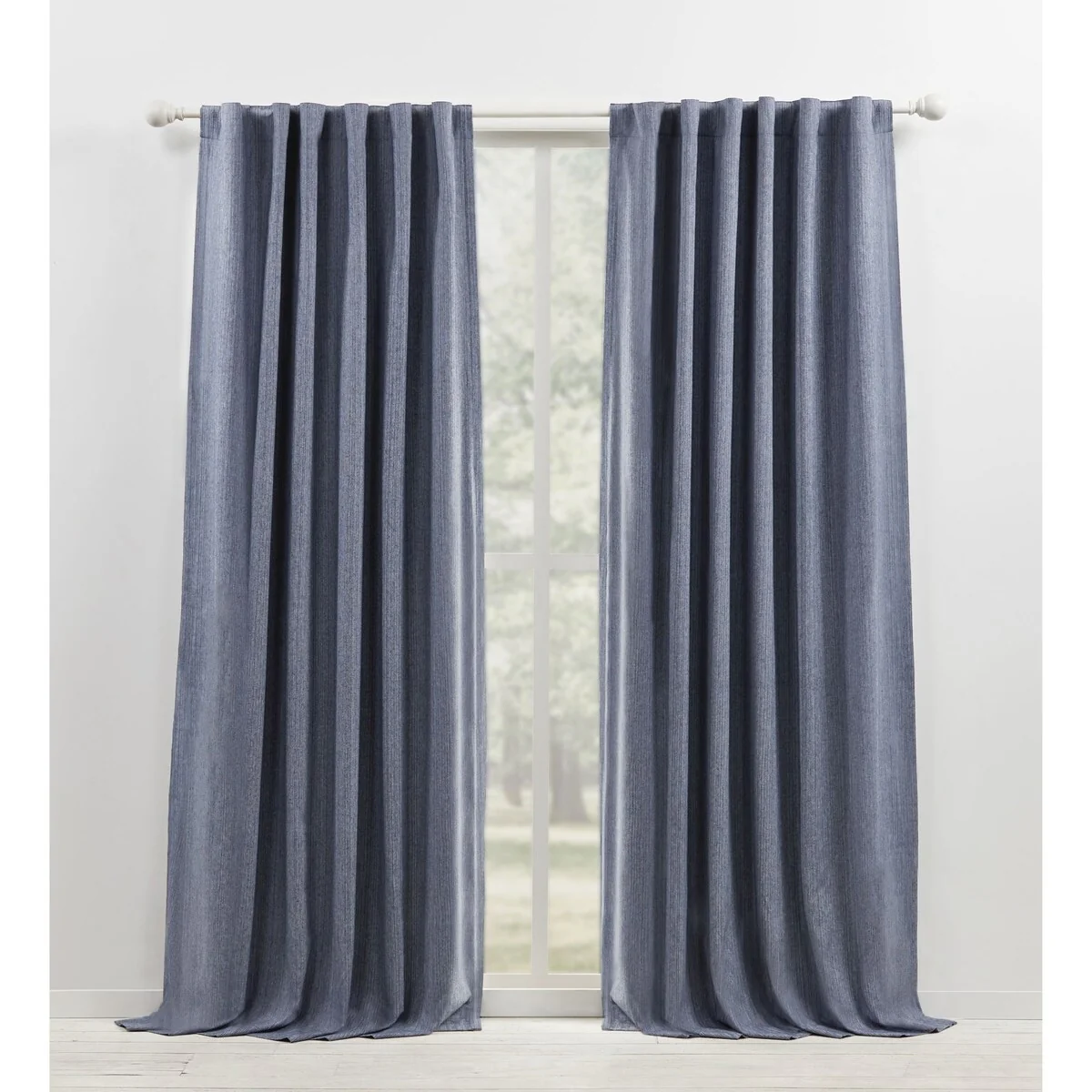 Lauren Ralph Lauren Sallie Blackout Back Tab/Rod Pocket Curtain Single Panel